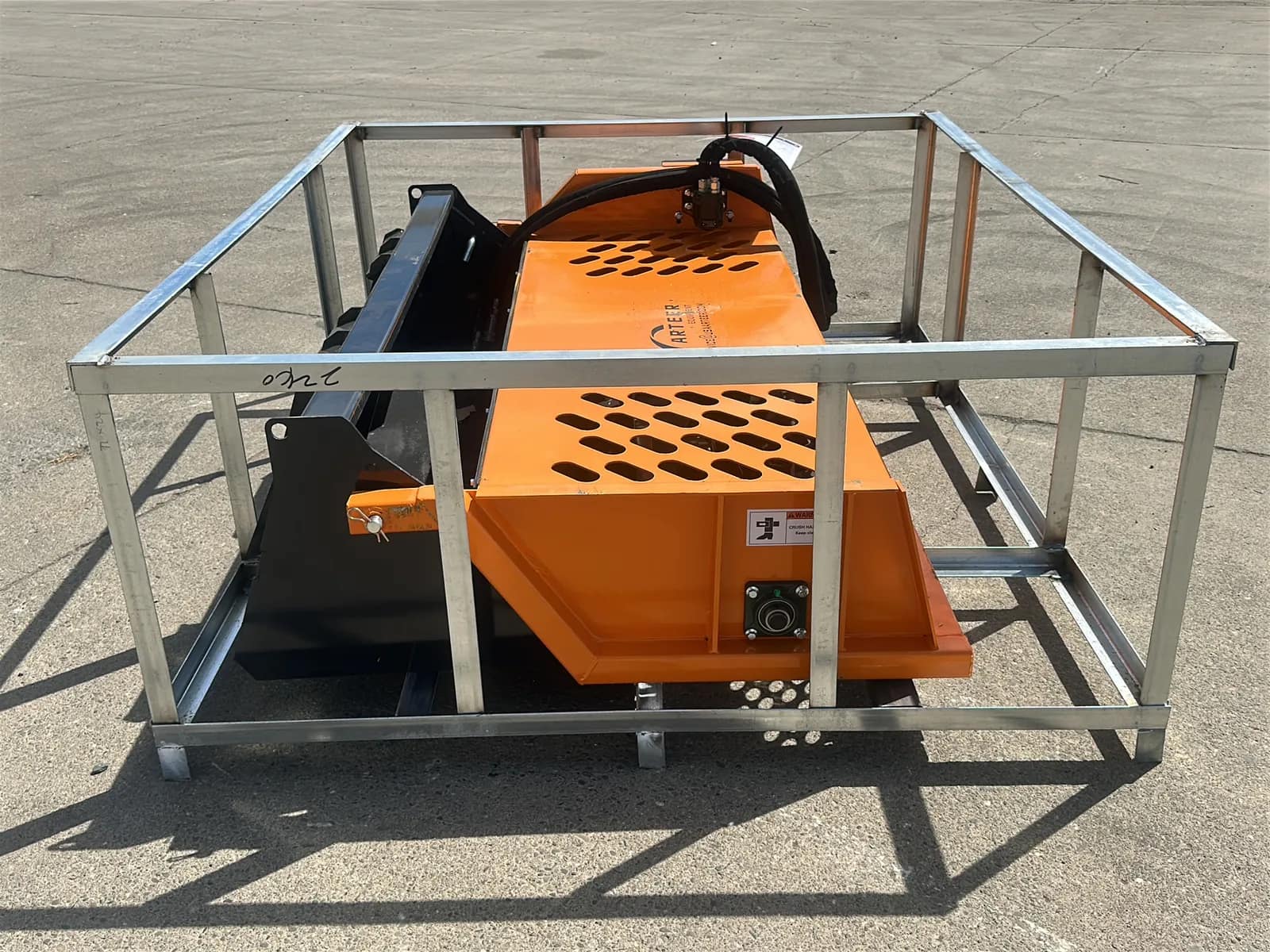 2026 Arteer LRR-74W 74" Skid Steer Landscape Rock Rake (Unused), photo 4 of 15