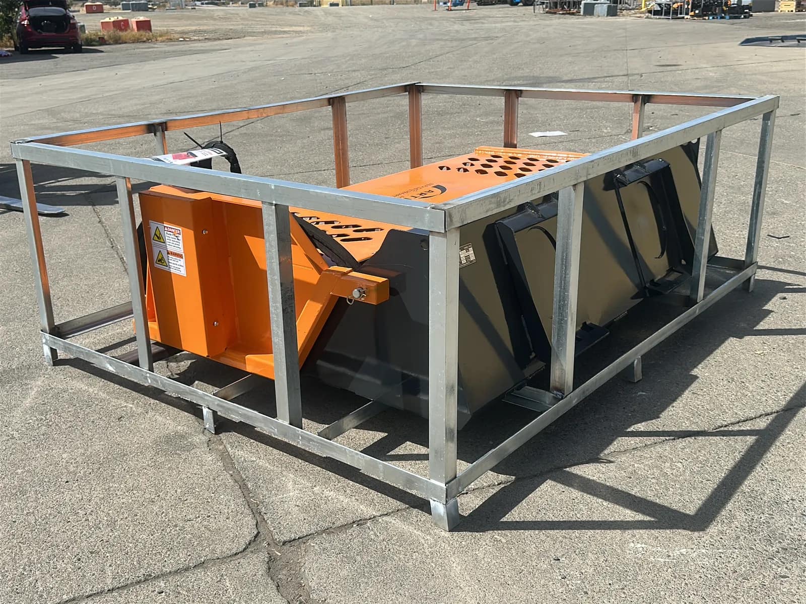 2026 Arteer LRR-74W 74" Skid Steer Landscape Rock Rake (Unused), photo 7 of 15