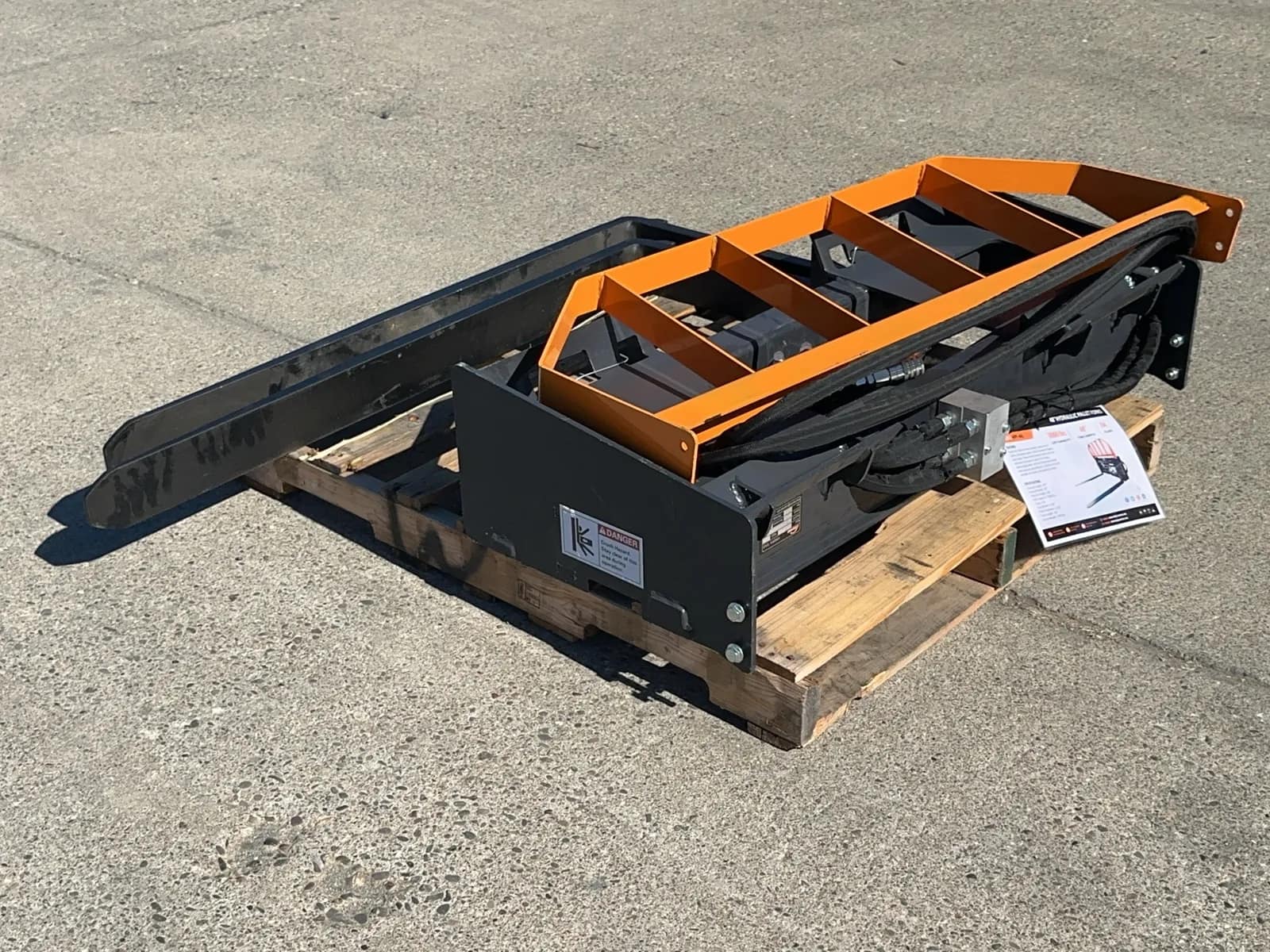 2026 Arteer HPF-48L 48" Hydraulic Skid Steer Fork Attachment (Unused), photo 5 of 11