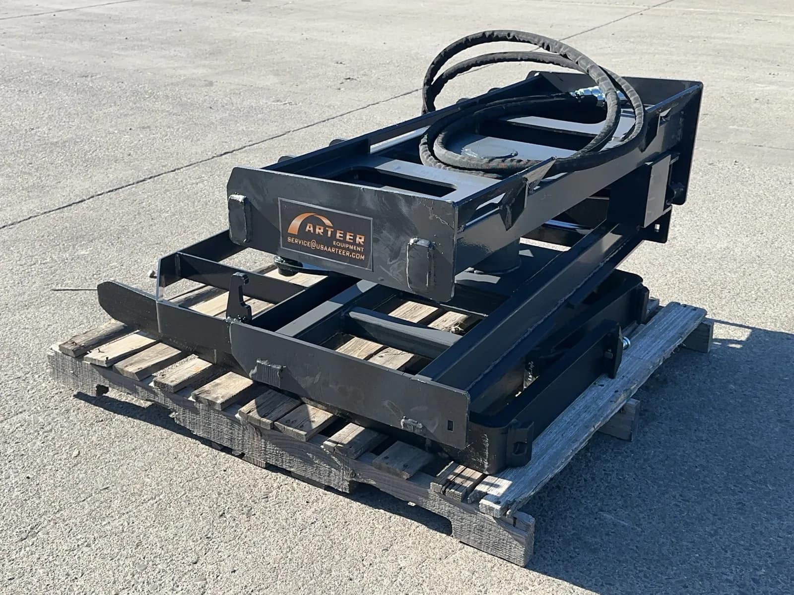 2026 Arteer RPT-42L Rotating Hydraulic Skid Steer Fork Attachment (Unused), photo 10 of 15