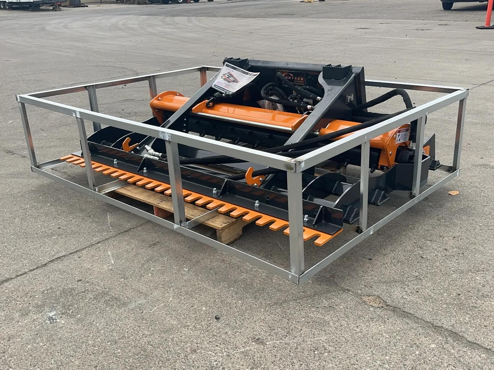 2026 Arteer PRLP-84W 84" Skid Steer Power Rake Land Planer (Unused), photo 2 of 17