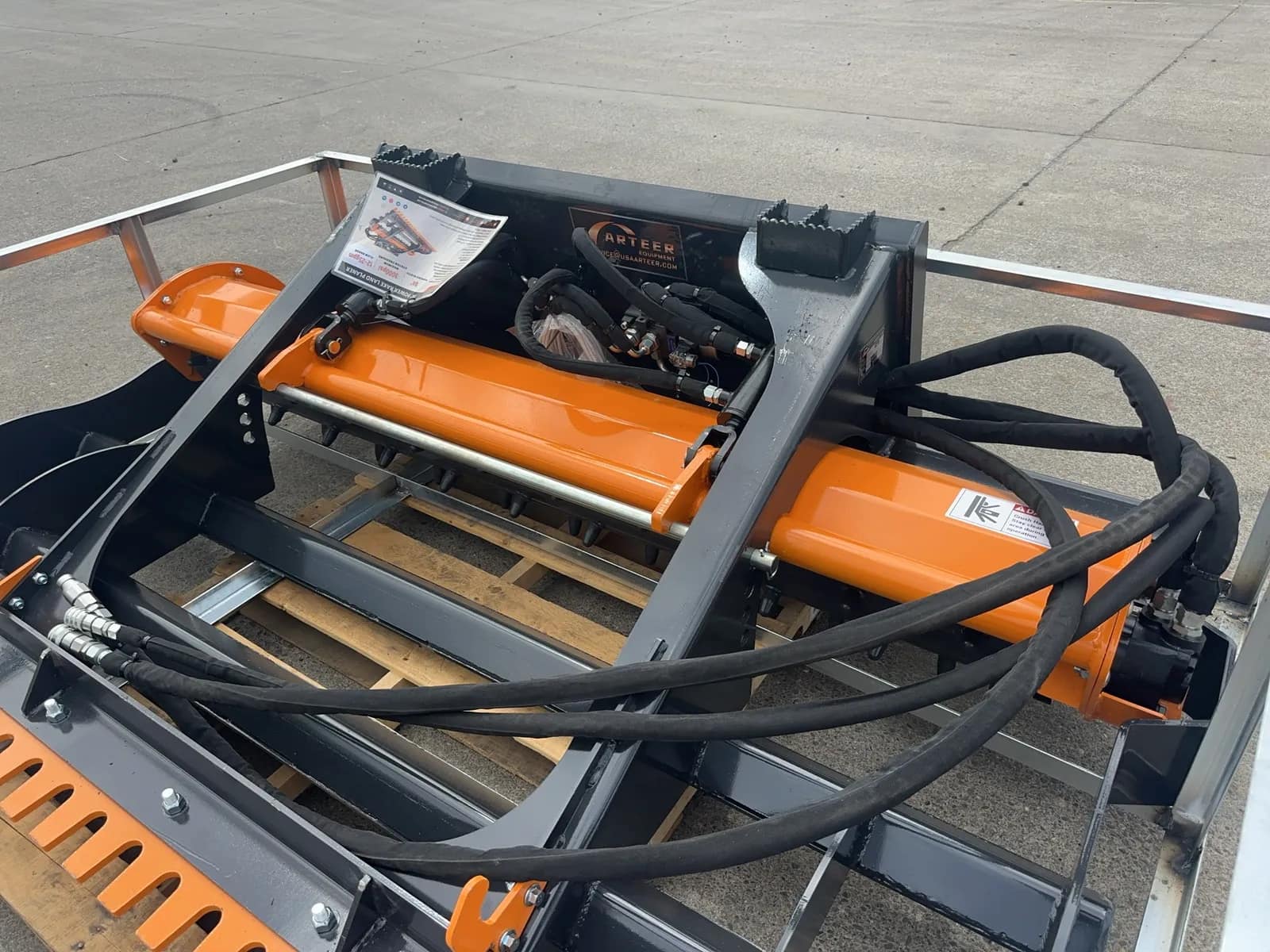 2026 Arteer PRLP-84W 84" Skid Steer Power Rake Land Planer (Unused), photo 10 of 17