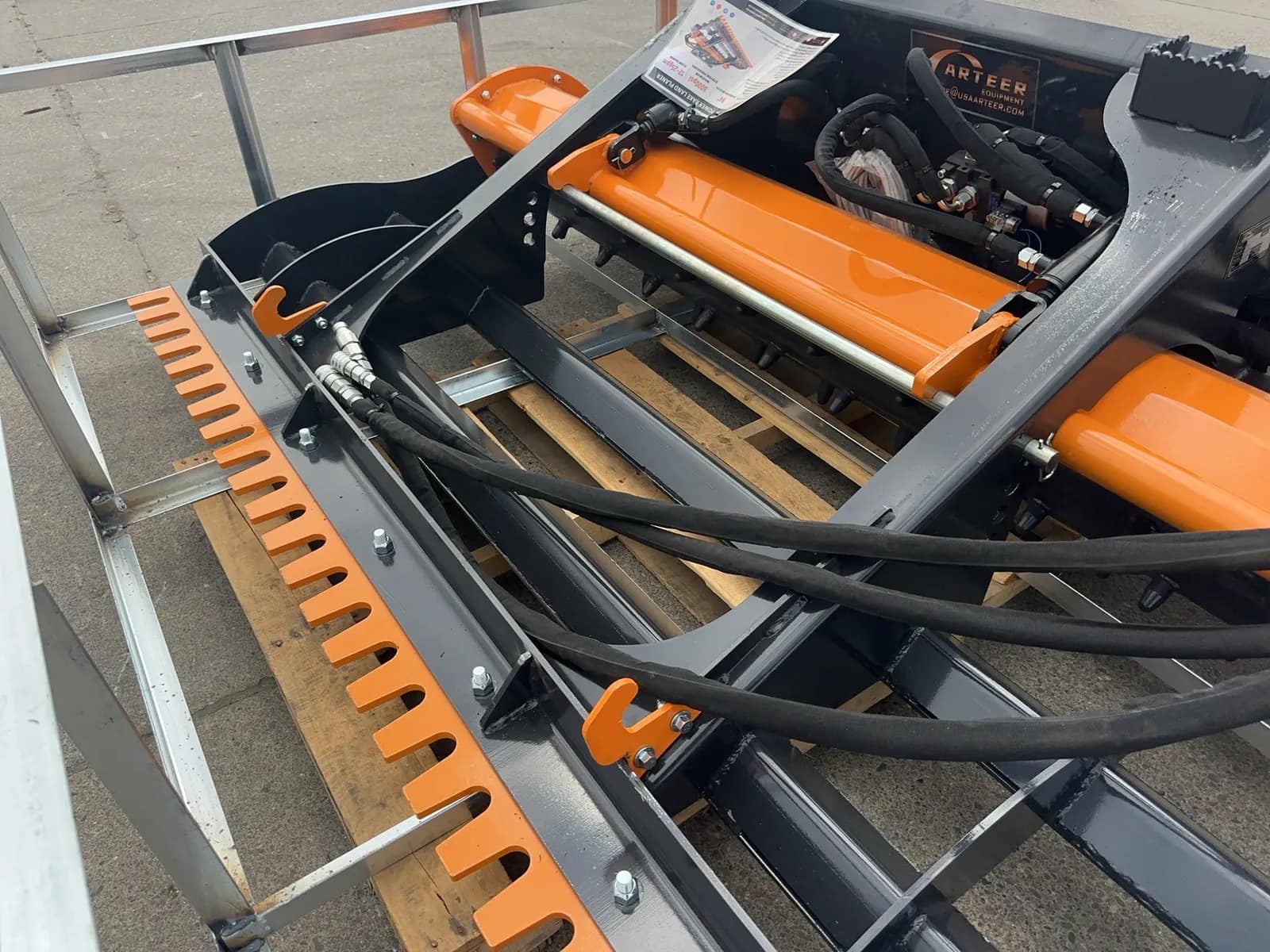 2026 Arteer PRLP-84W 84" Skid Steer Power Rake Land Planer (Unused), photo 11 of 17