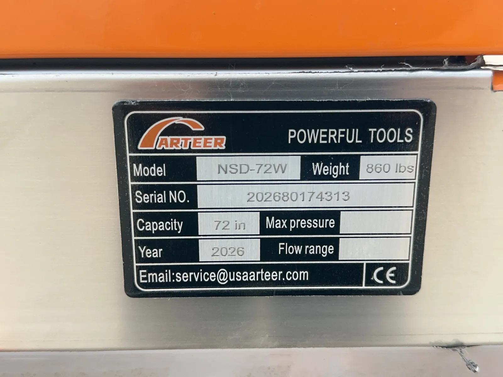 2026 Arteer NSD-72W No Till Seed Drill for Tractor and Skid Steer (Unused), photo 15 of 16