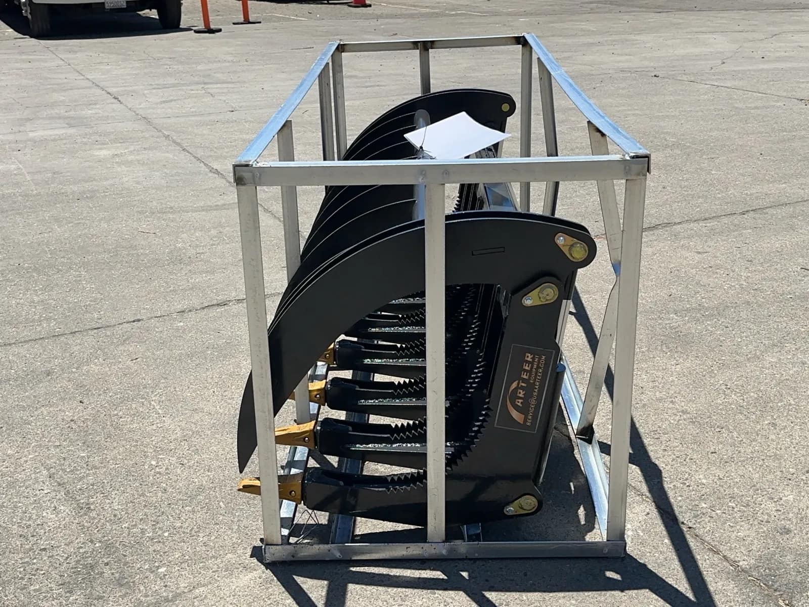 2026 Arteer RR-78W 78" Skid Steer Root Rake (Unused), photo 9 of 12