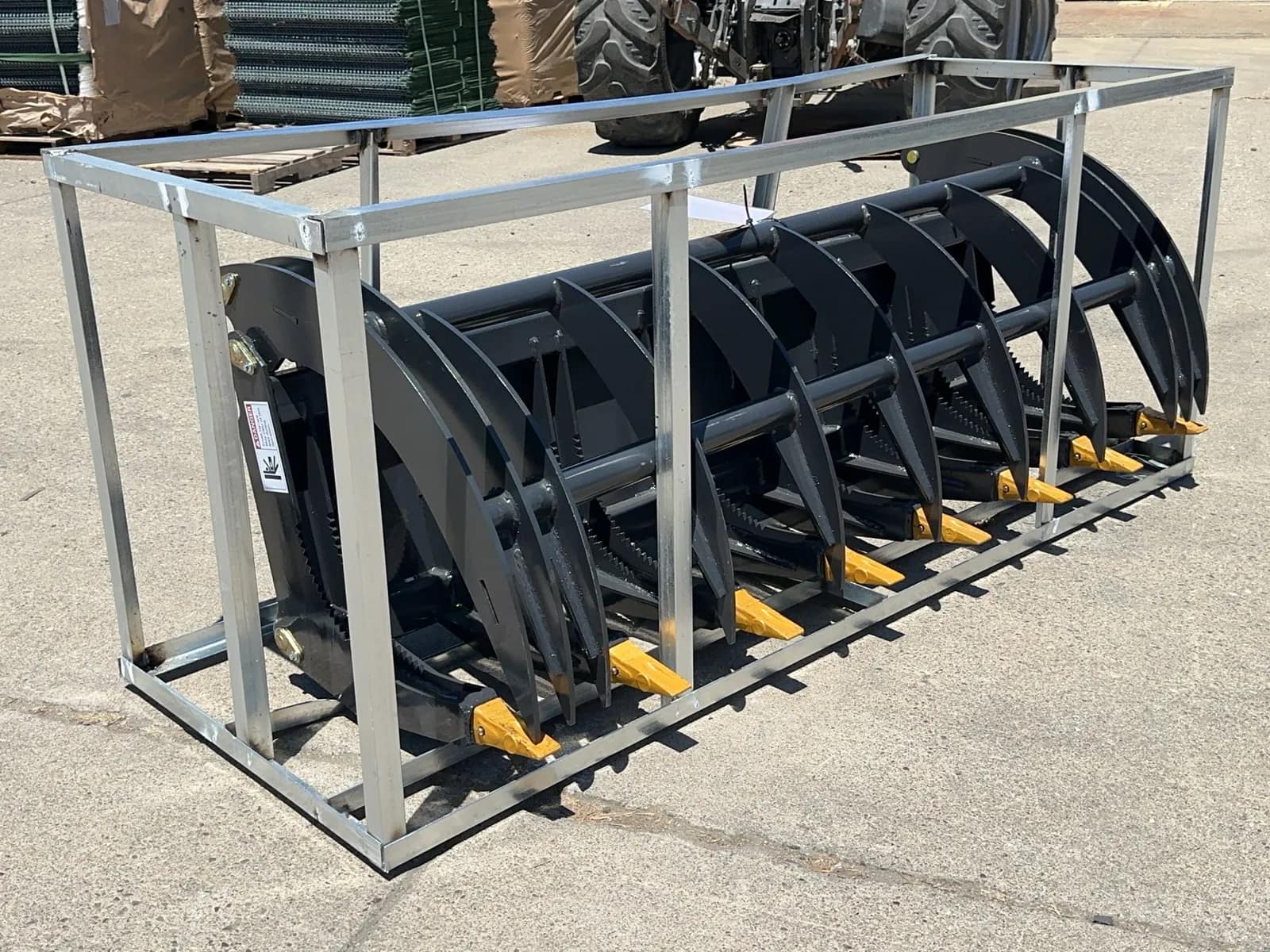 2026 Arteer RR-78W 78" Skid Steer Root Rake (Unused), photo 4 of 12