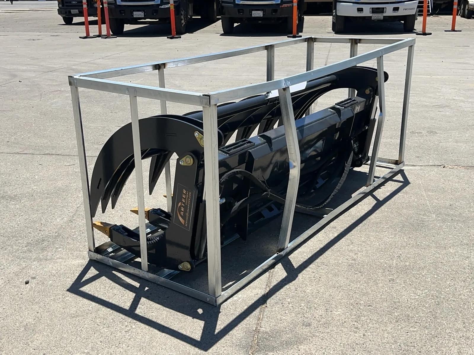 2026 Arteer RR-78W 78" Skid Steer Root Rake (Unused), photo 8 of 12