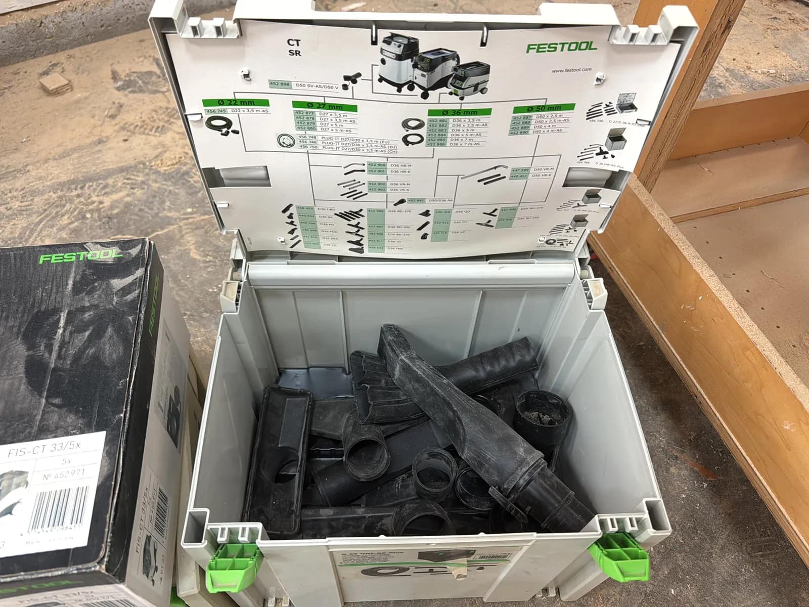 Festool Cases (empty) And Vacuum Filters, photo 4 of 8