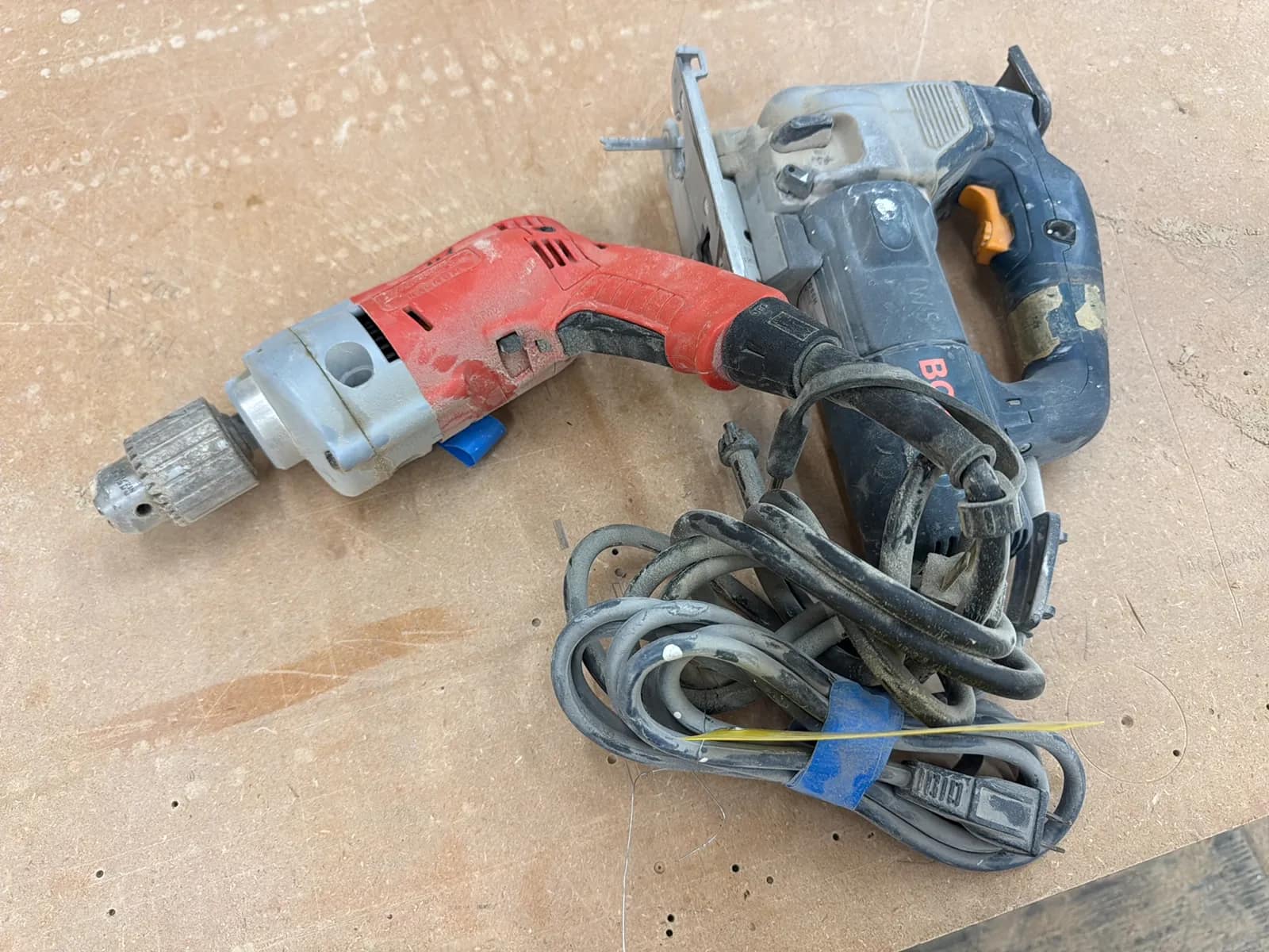 Bosch Jigsaw And Milwalkee Magnum Drill, photo 1 of 7