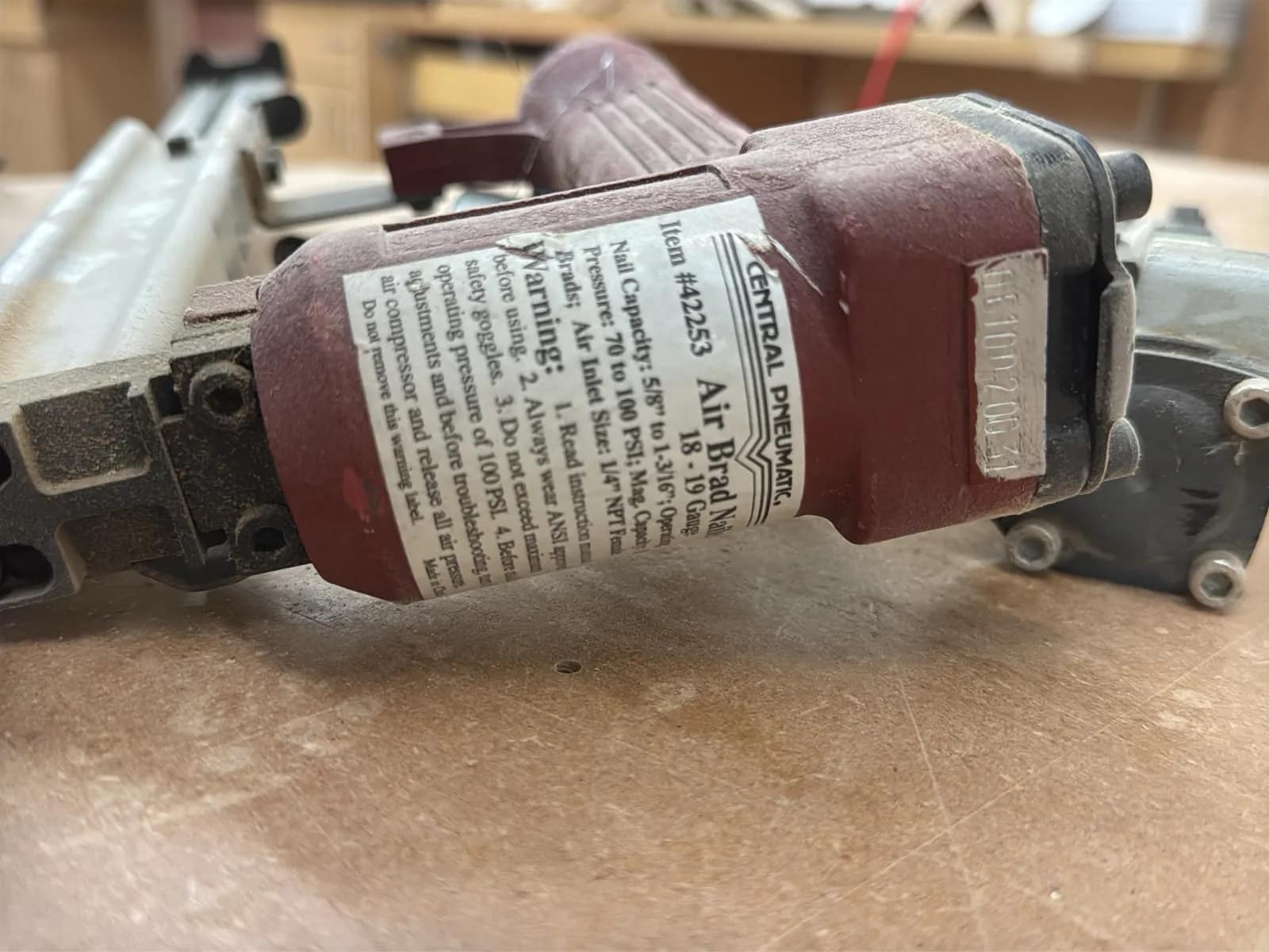 (2) Pneumatic Nail Guns, photo 3 of 4