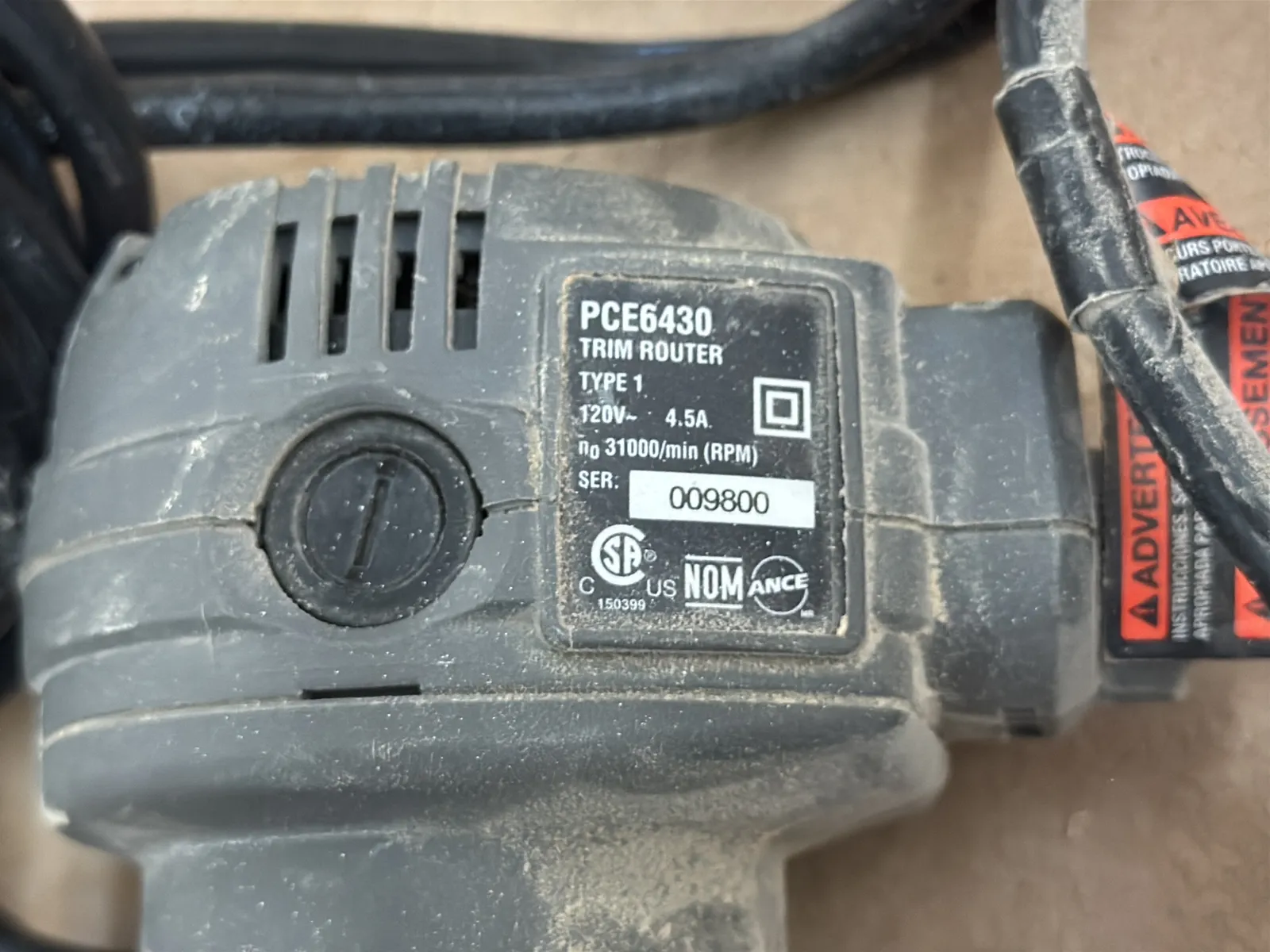 (2) Porter Cable Routers, photo 7 of 7