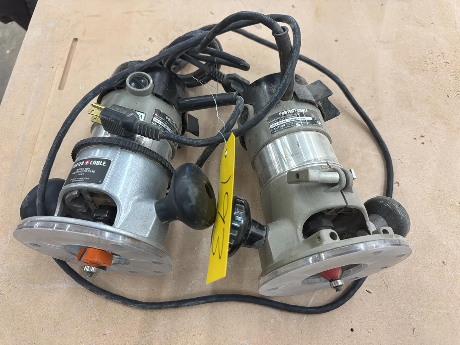 (2) Porter Cable 6902 Routers, photo 1 of 6