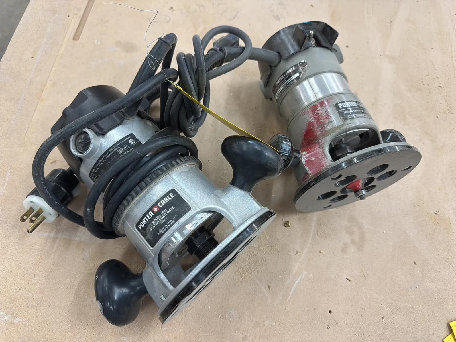 (2) Porter Cable Routers, photo 6 of 6