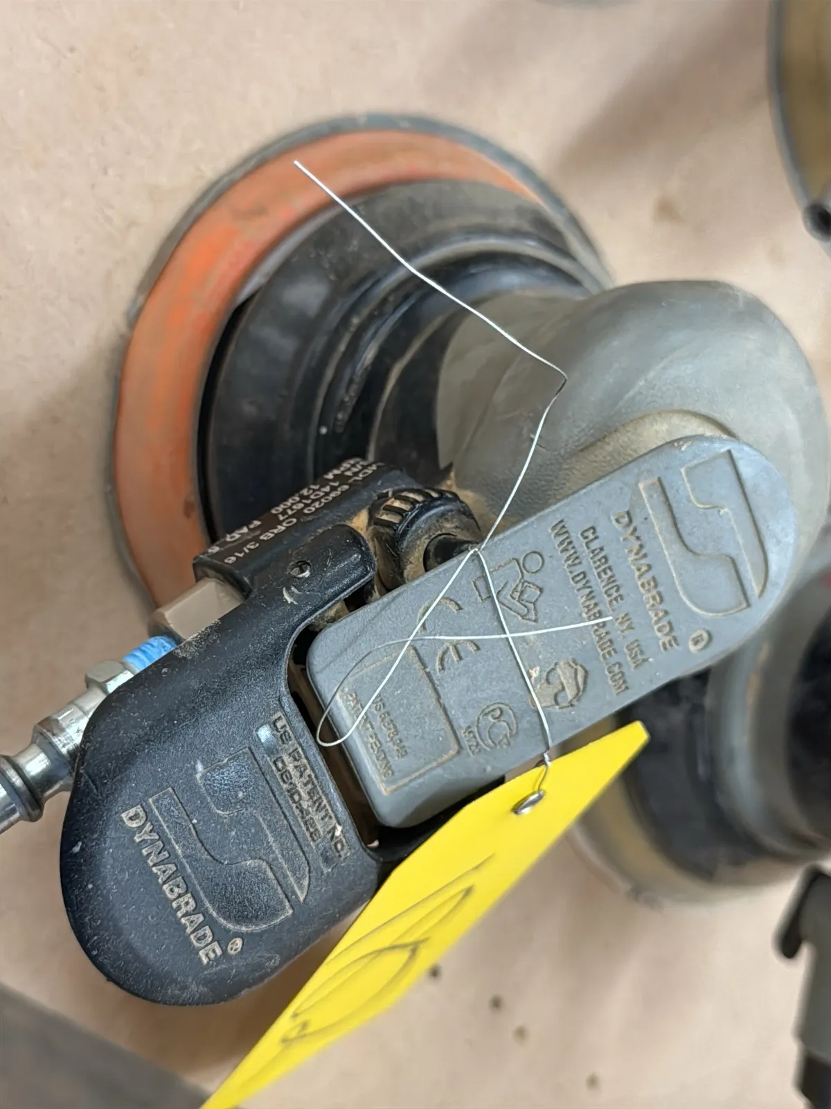 (4) Ekasand And Dynabrade Orbital Pneumatic Sanders, photo 5 of 8