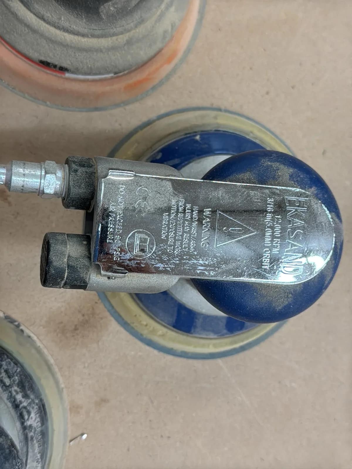 (4) Ekasand And Dynabrade Orbital Pneumatic Sanders, photo 2 of 8