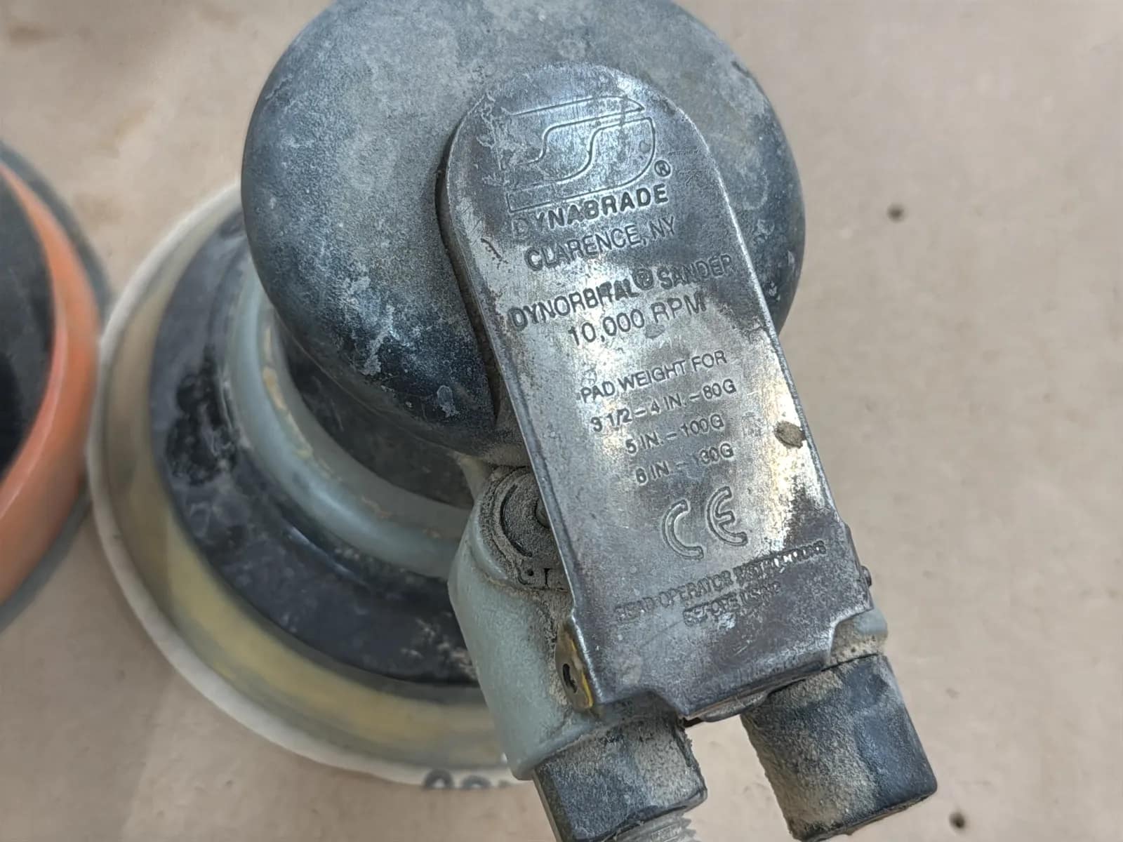 (4) Ekasand And Dynabrade Orbital Pneumatic Sanders, photo 8 of 8