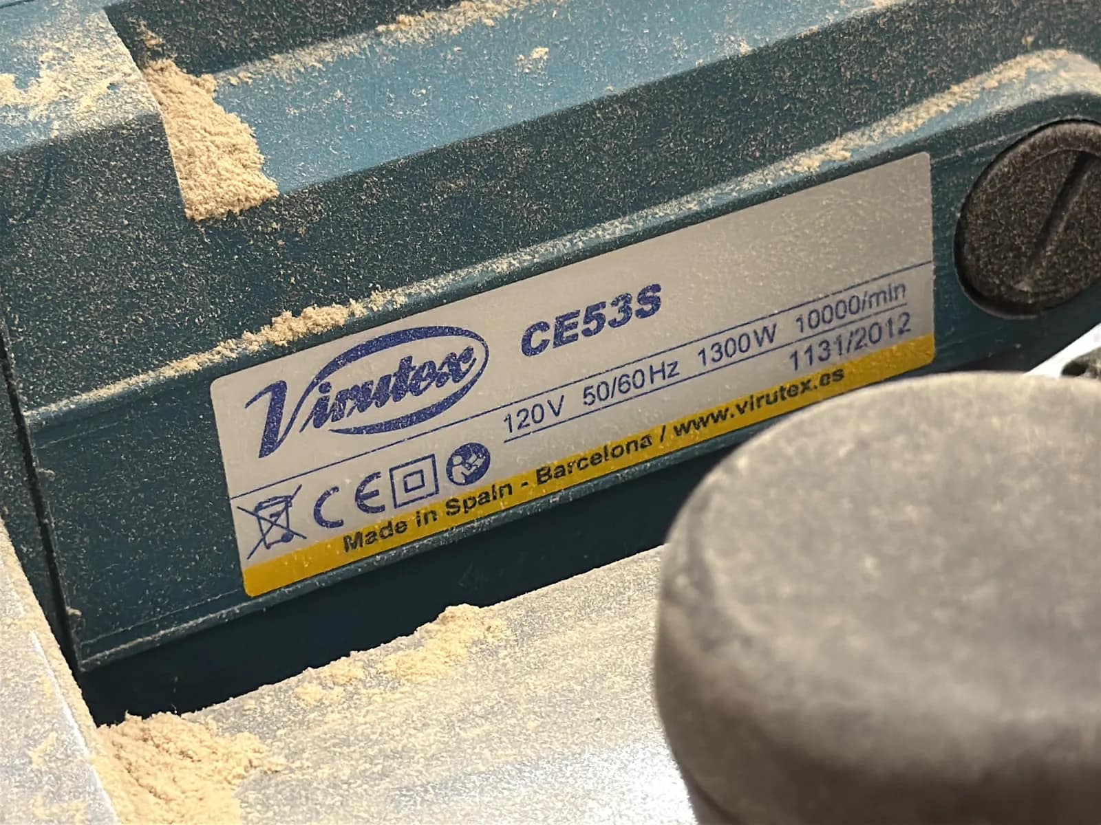 Virutex CE53S Planer, photo 3 of 6