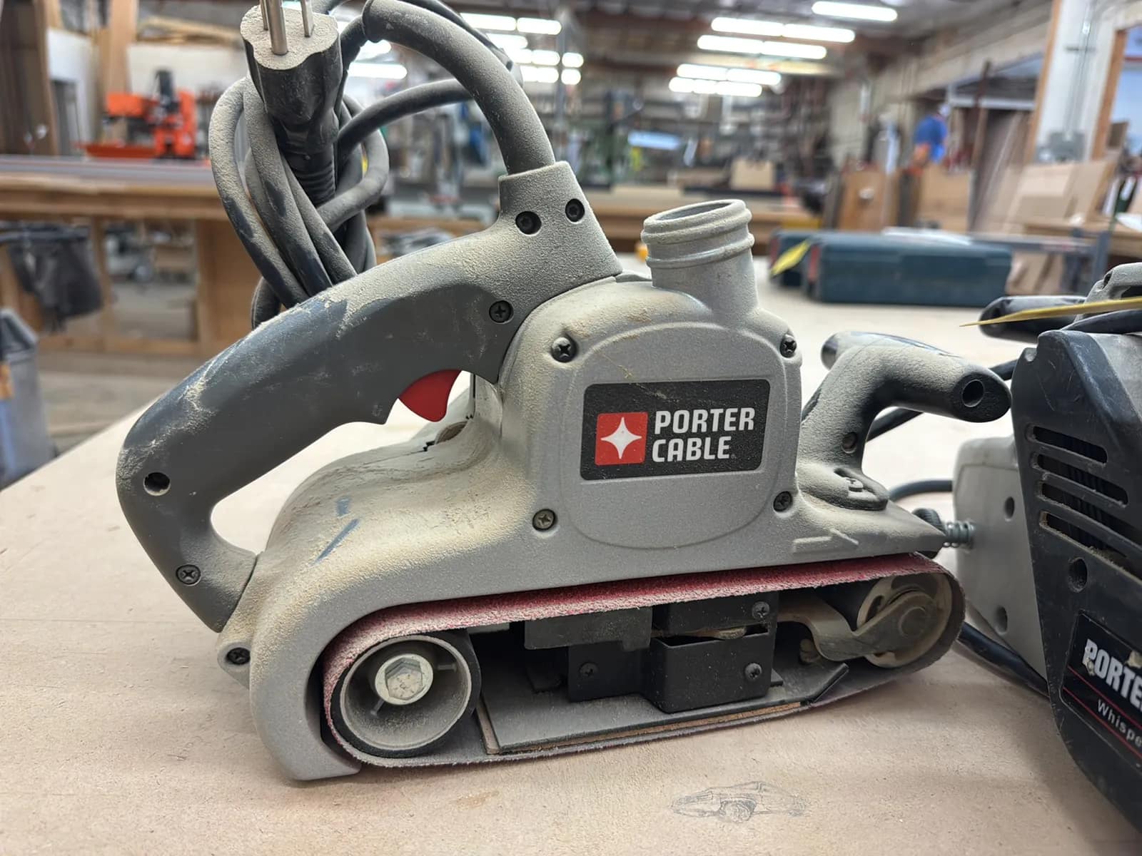 (2) Porter Cable Belt Sanders, photo 5 of 7