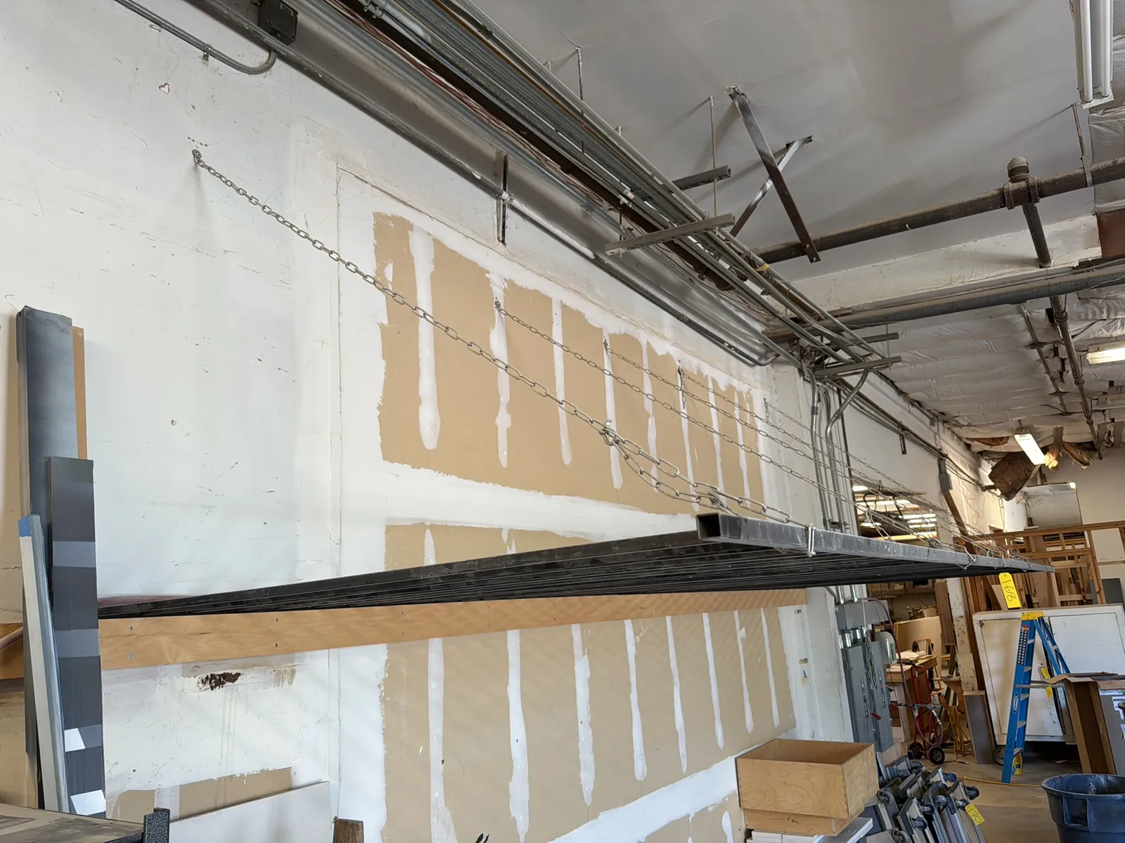 Wall Mounted Organization Rack 186”x58”, photo 5 of 6