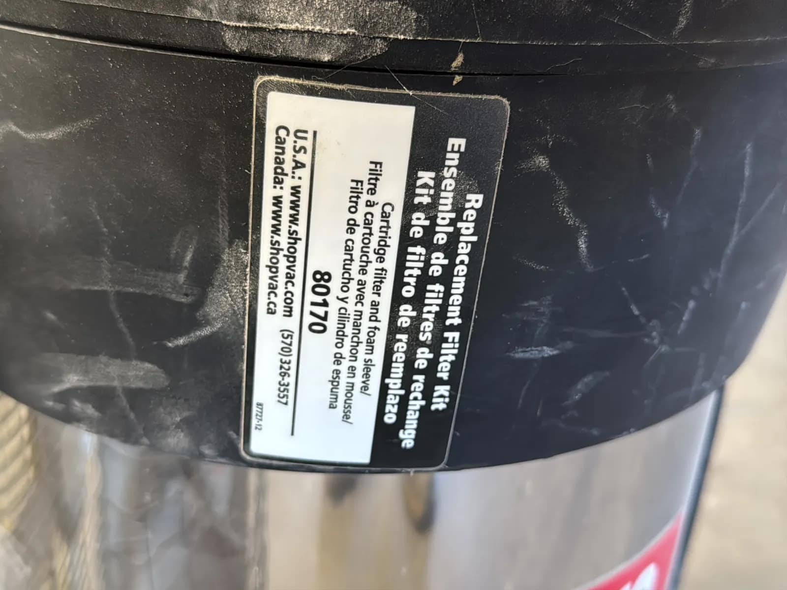 Bulk Lot: Fan, Heater And ShopAir Air Cleaner, photo 3 of 5