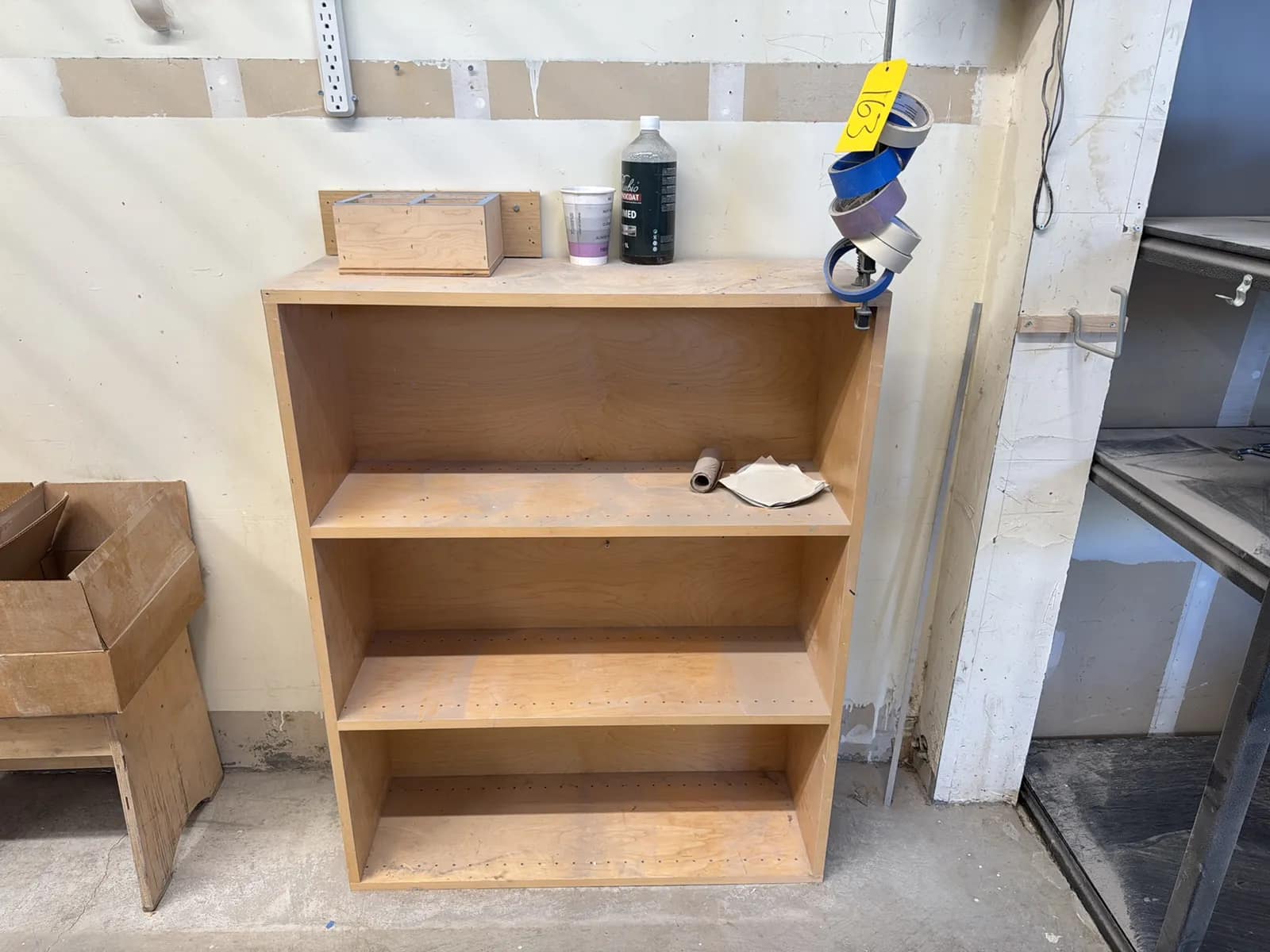 Wood Cabinet With Contents, photo 1 of 7