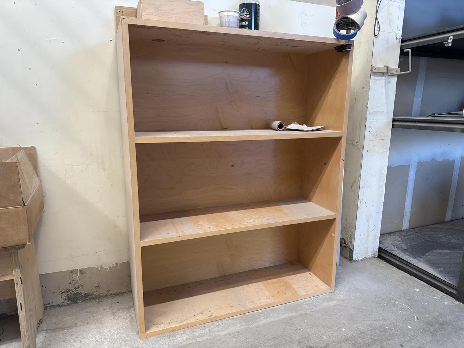 Wood Cabinet With Contents, photo 3 of 7