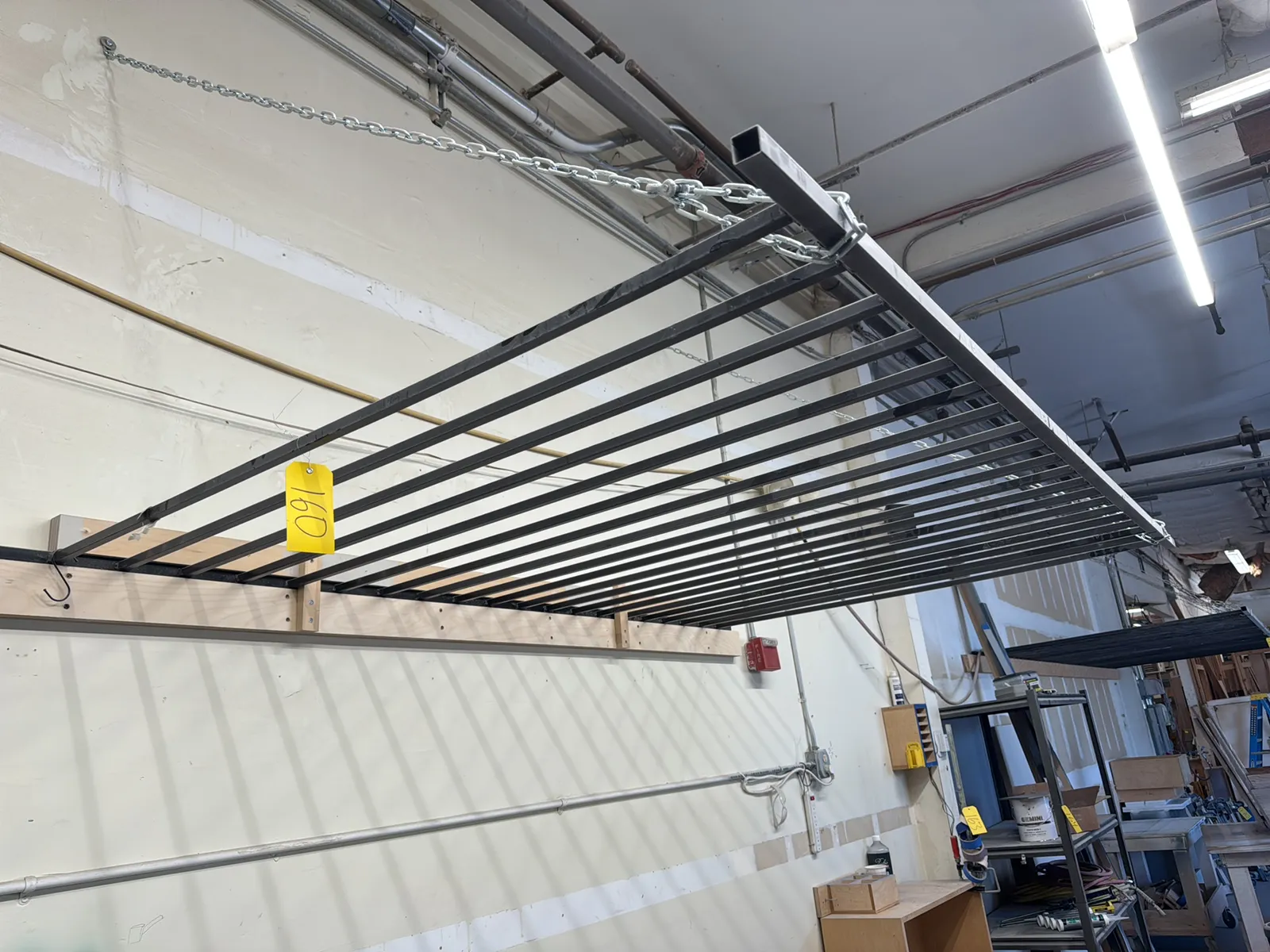 Wall Mounted Organization Rack 93”x58”, photo 3 of 5