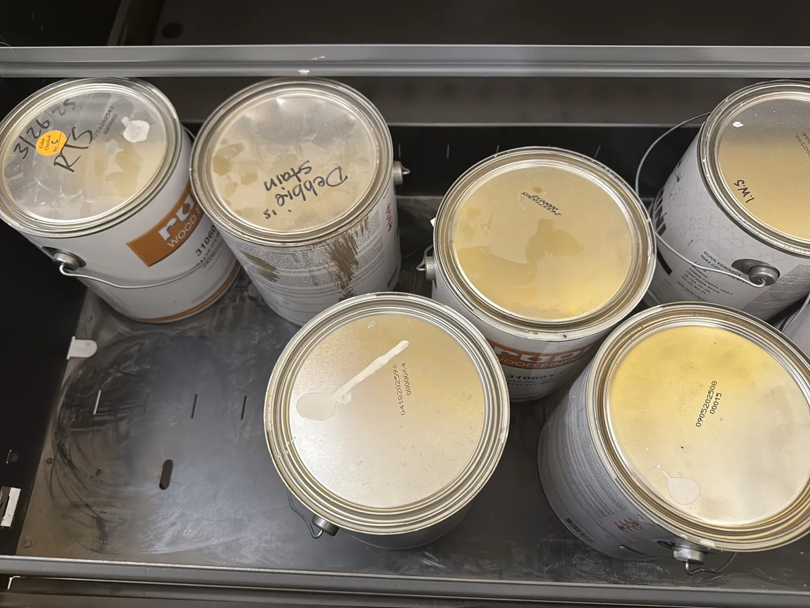 Steel Cabinet With Contents: Assorted Paints And More, photo 10 of 10