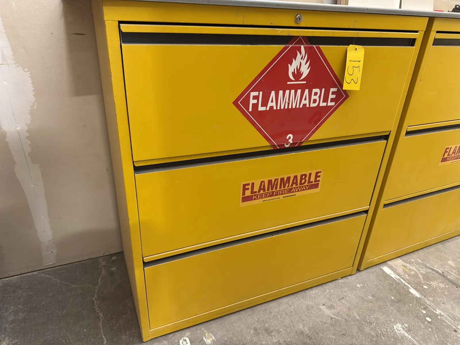Steel Cabinet With Contents: Assorted Paint, photo 1 of 6