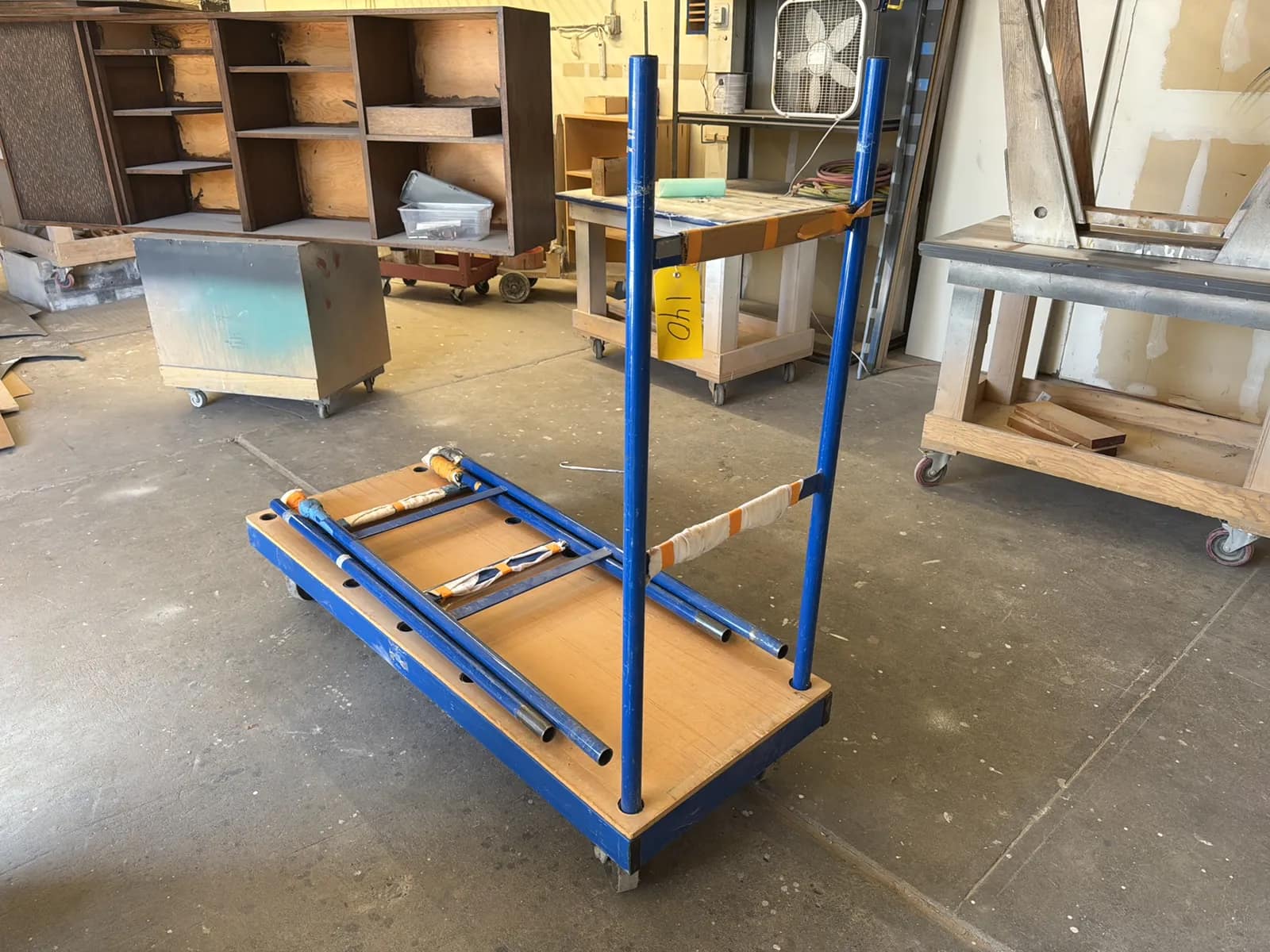 Adjustable Rolling Shop Cart, photo 2 of 6