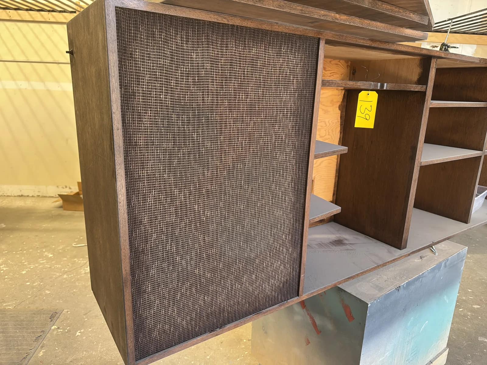 Custom Rolling Table With Magnavox Cabinet, photo 7 of 11