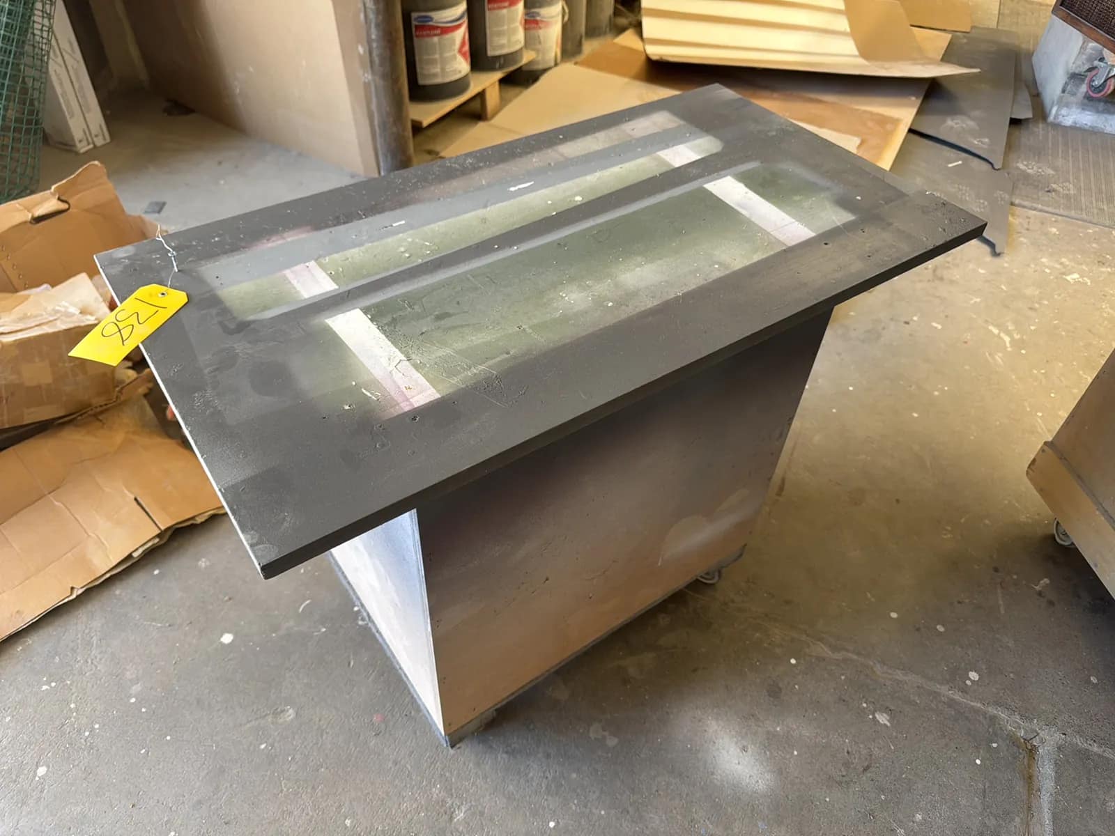 Custom Rolling Shop Table, photo 2 of 5