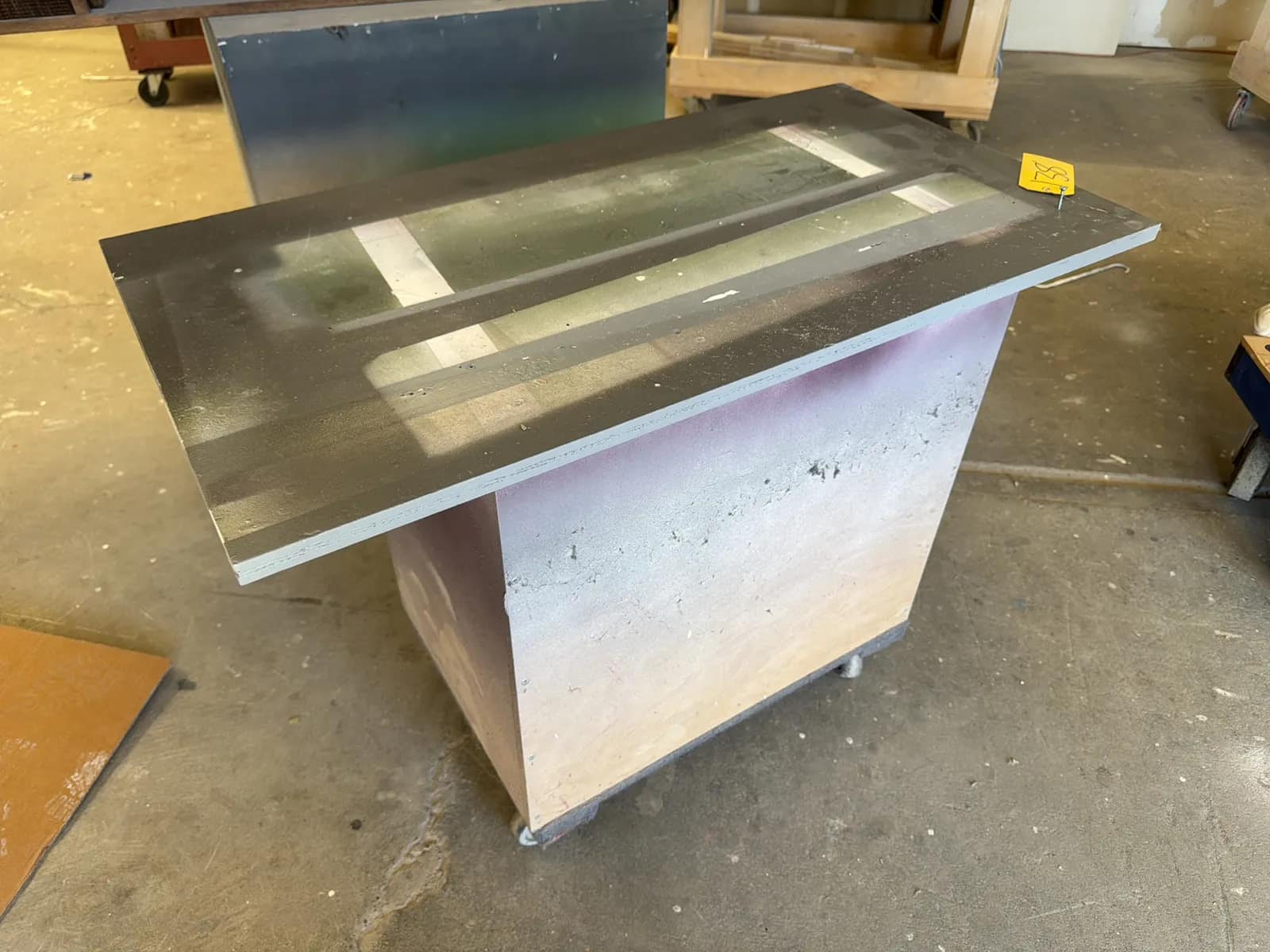Custom Rolling Shop Table, photo 5 of 5