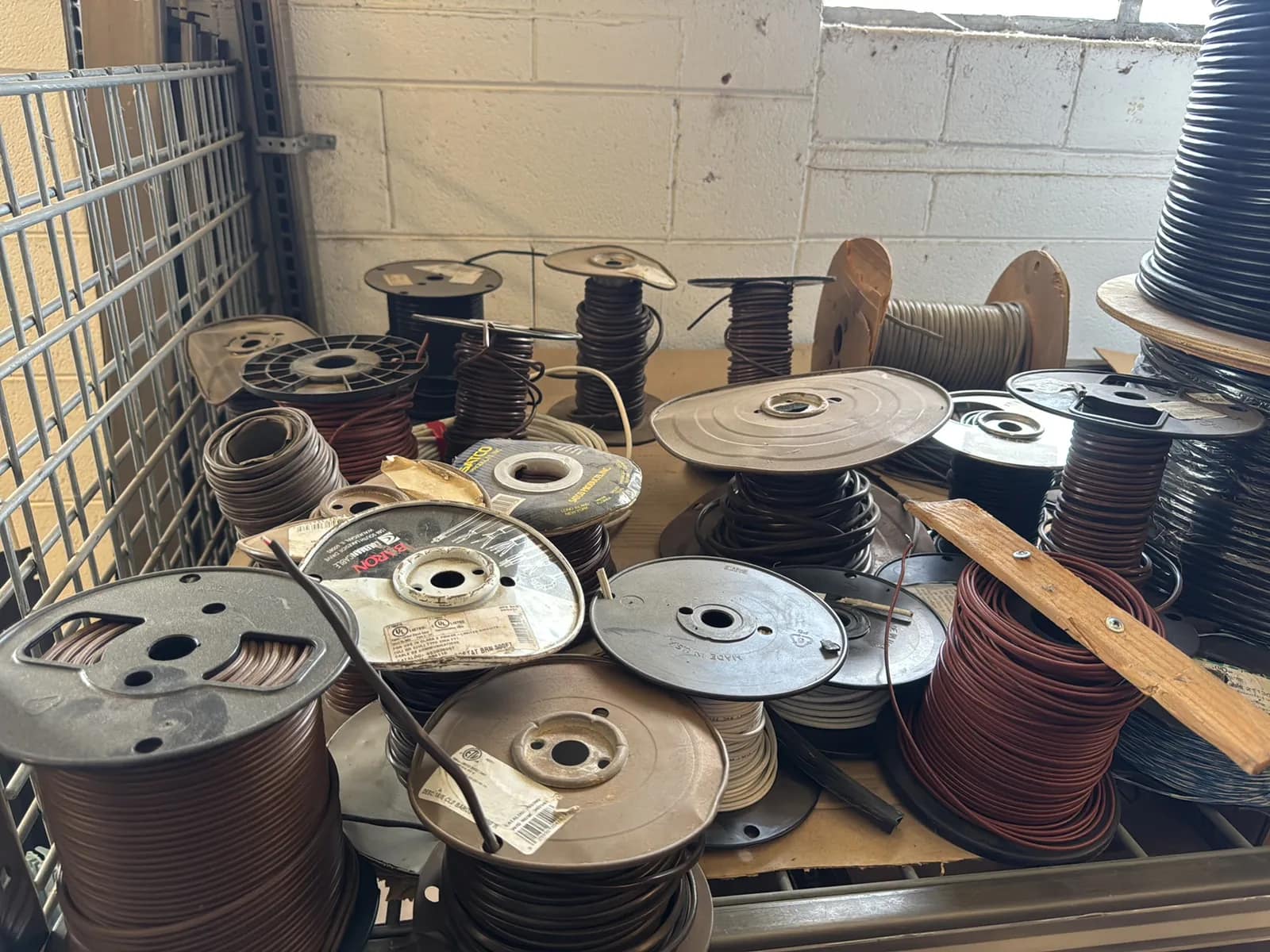 Contents Of (1) Shelf: Assorted Wire, Cable And More, photo 8 of 10