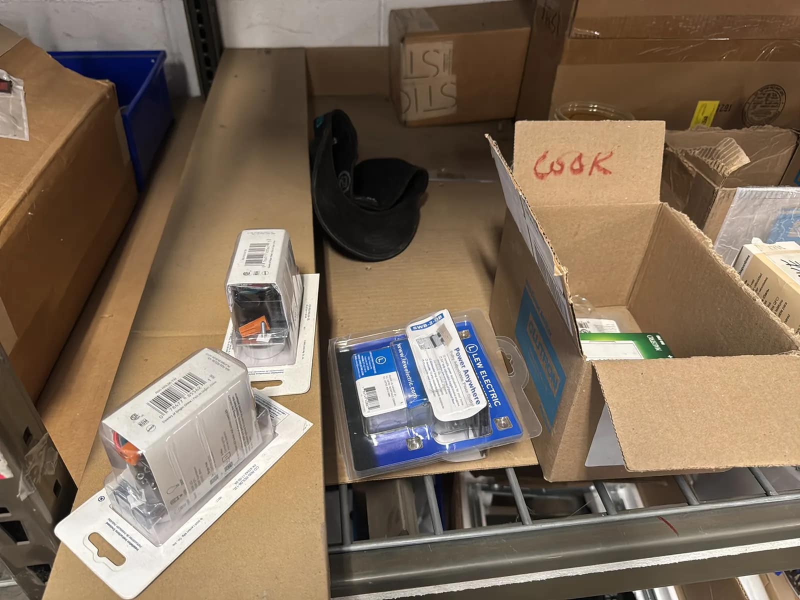 Contents Of (1) Shelf: Assorted Electrical Supply, photo 3 of 13