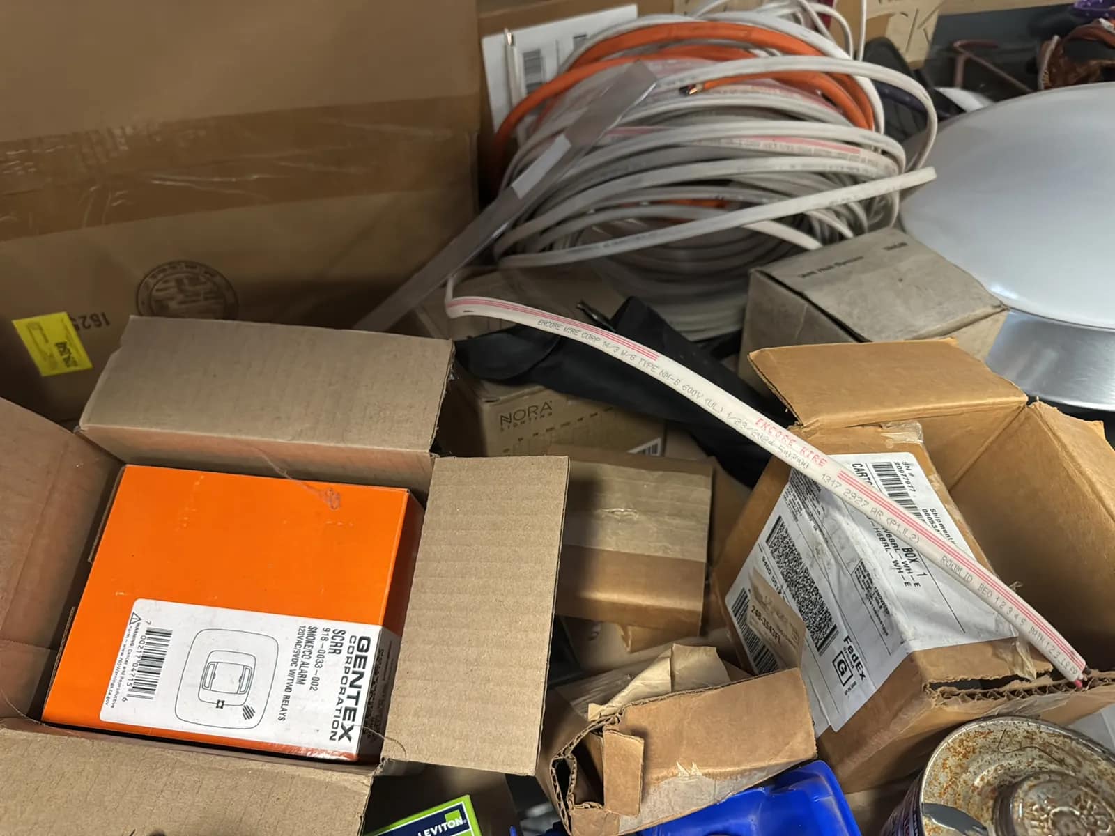 Contents Of (1) Shelf: Assorted Electrical Supply, photo 8 of 13