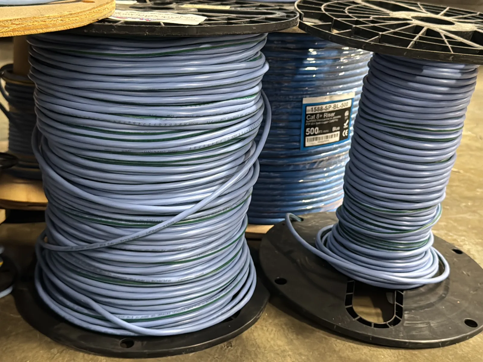 (12) Assorted Wire, Cable Spools, photo 7 of 9