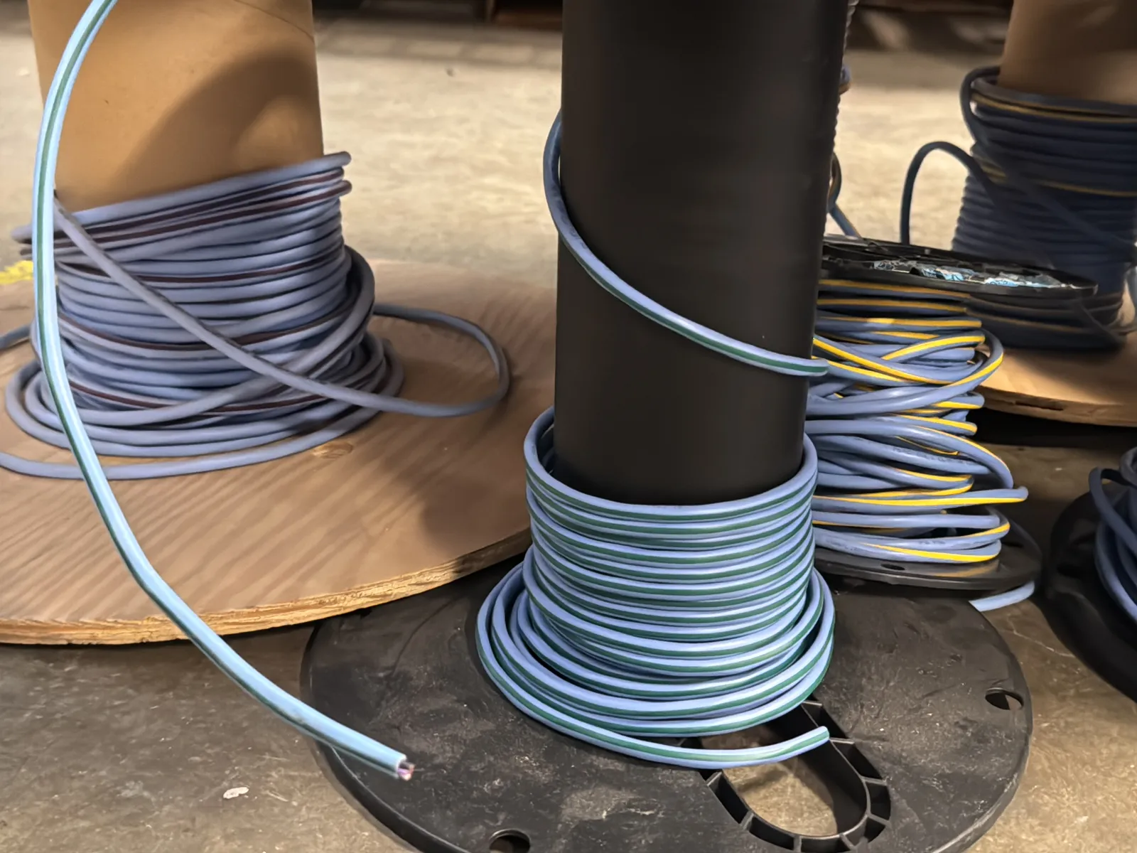 (12) Assorted Wire, Cable Spools, photo 6 of 9