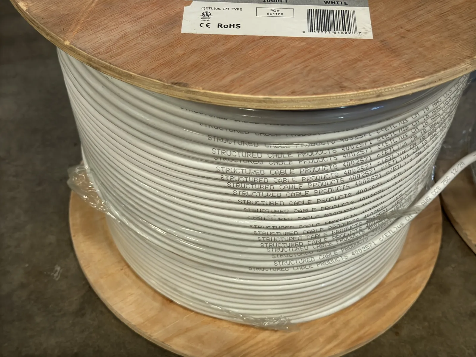(5) Assorted Wire, Cable Spools, photo 6 of 10