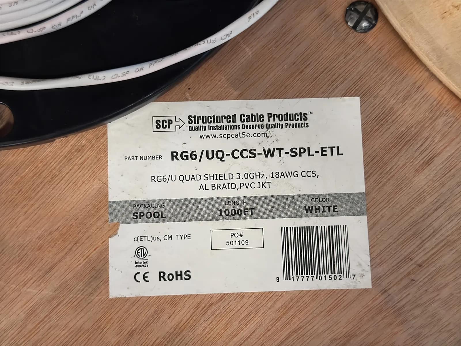 (5) Assorted Wire, Cable Spools, photo 5 of 10