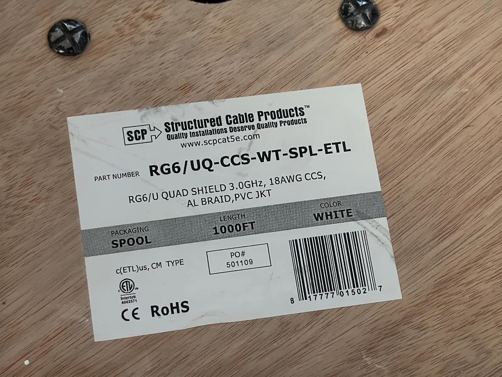 (5) Assorted Wire, Cable Spools, photo 2 of 10