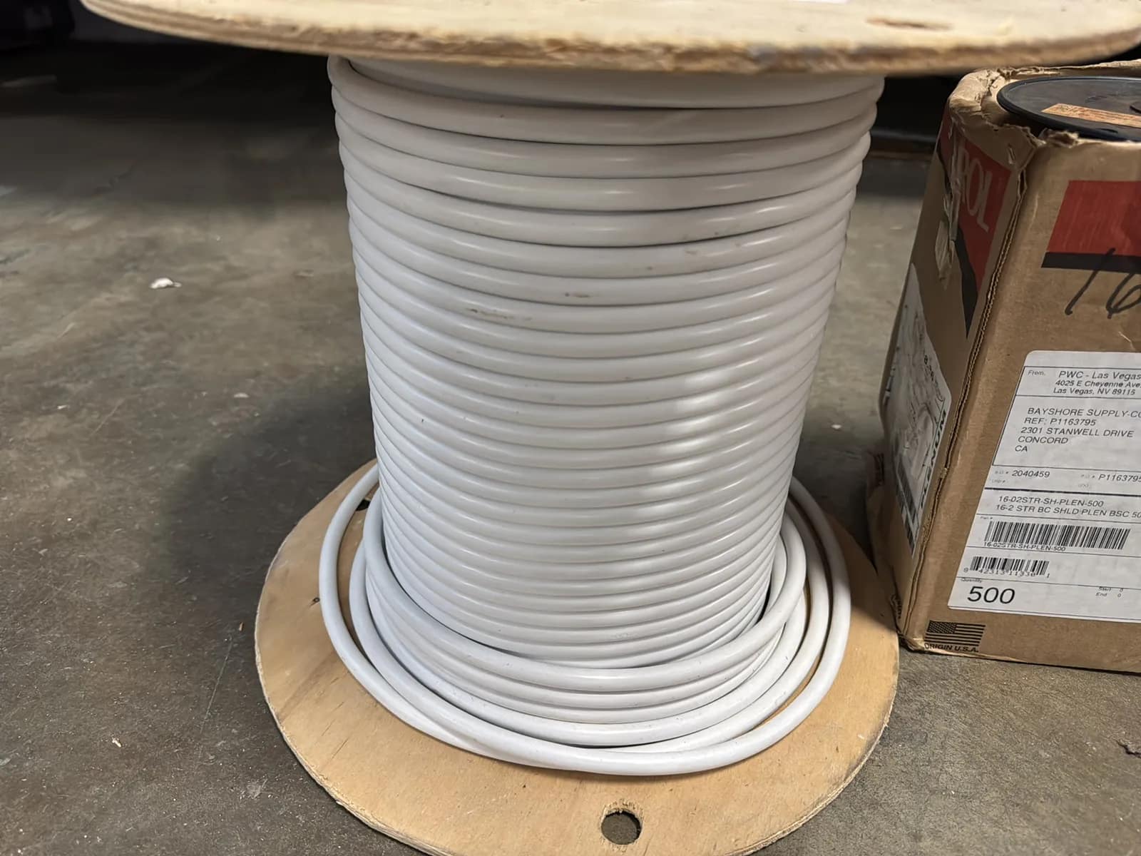 (4) Assorted Wire, Cable Spools, photo 3 of 9