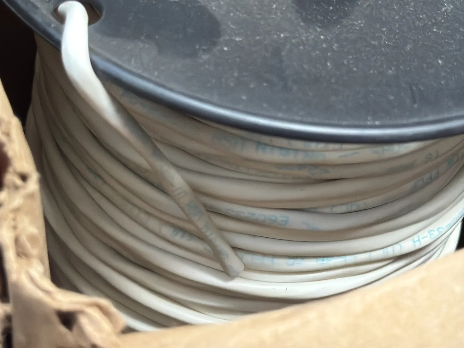 (4) Assorted Wire, Cable Spools, photo 9 of 9