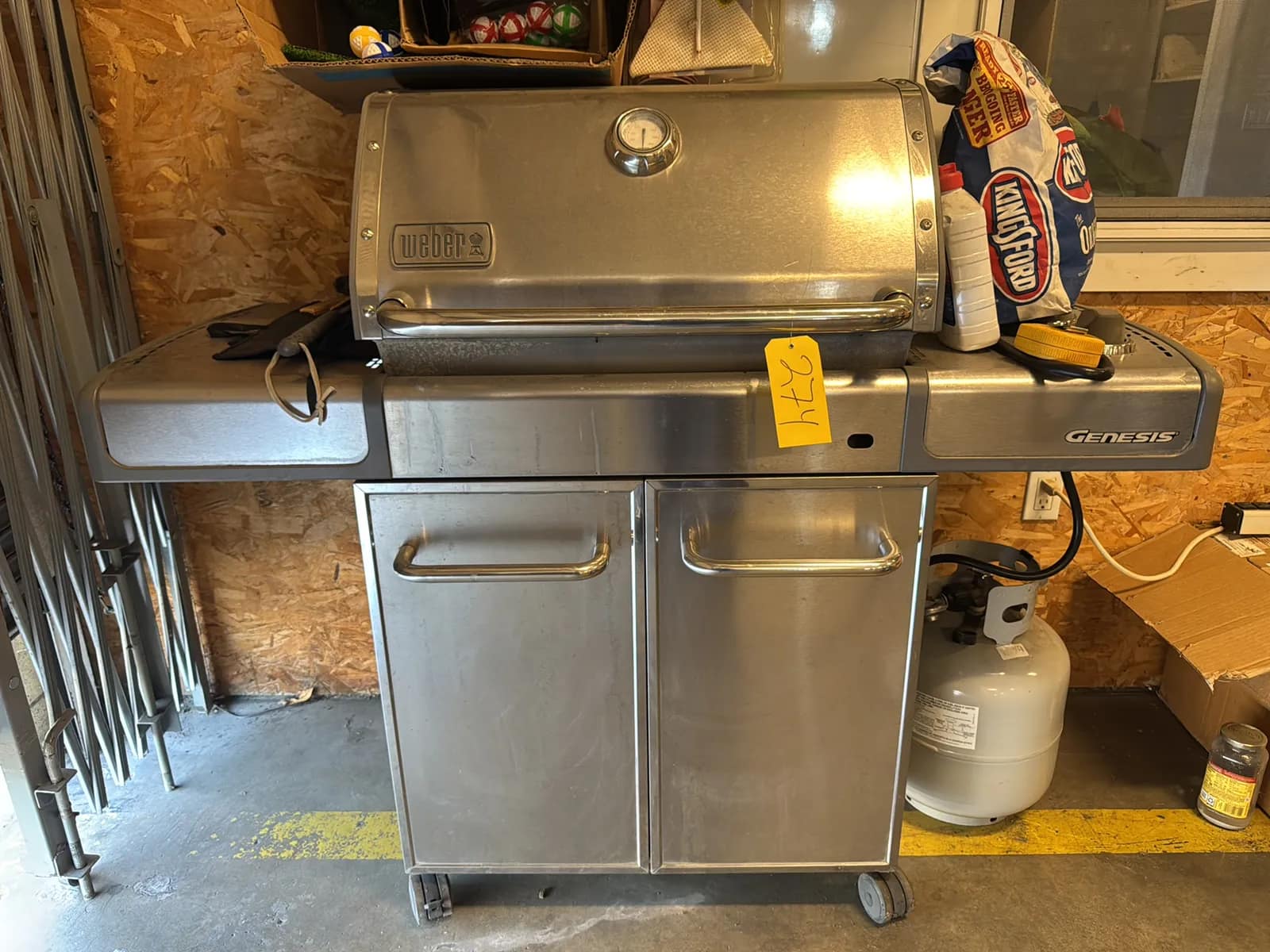 Weber Genesis Gas Grill, Dartboard, Assorted Games And More, photo 2 of 11