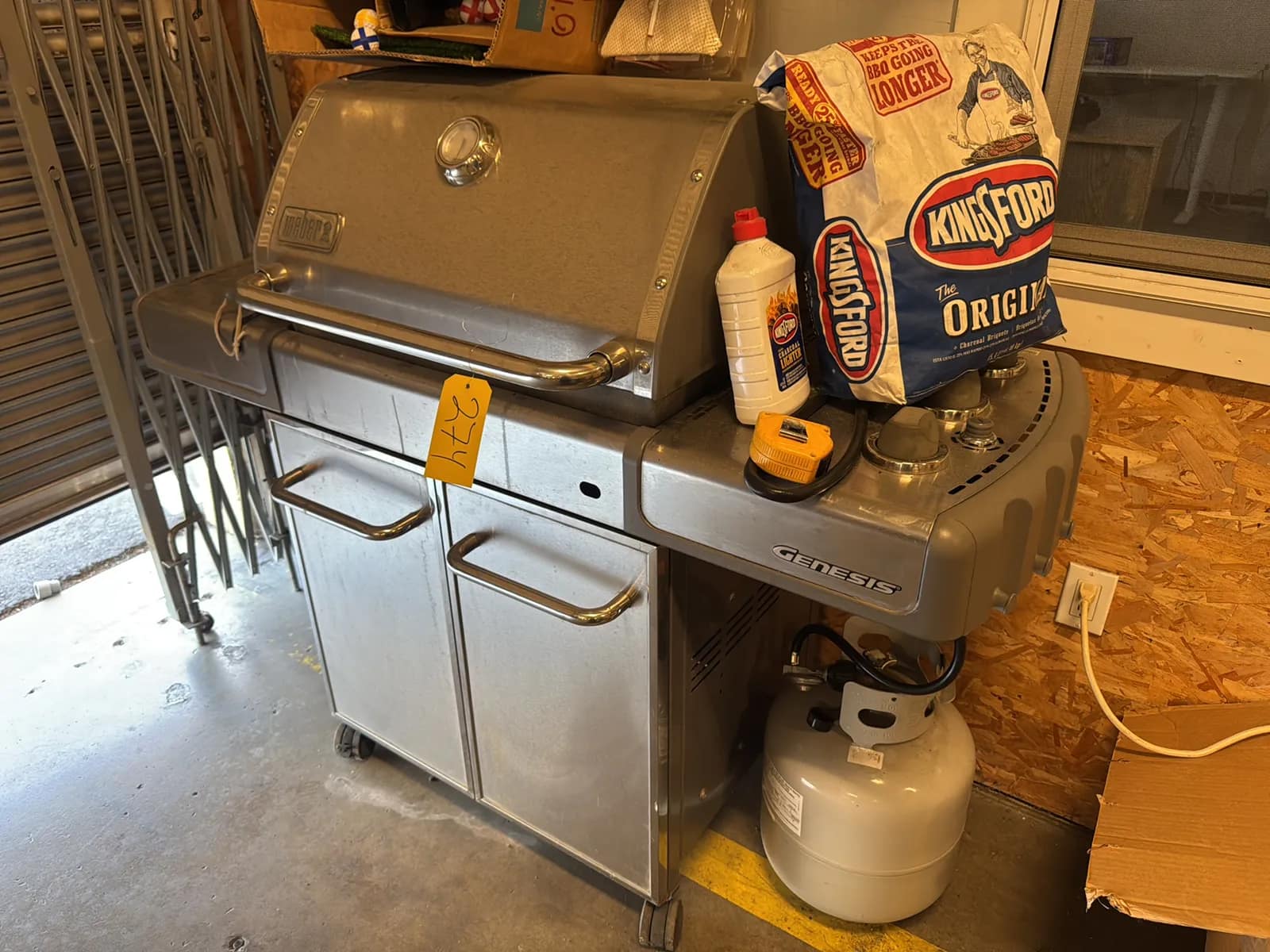Weber Genesis Gas Grill, Dartboard, Assorted Games And More, photo 3 of 11