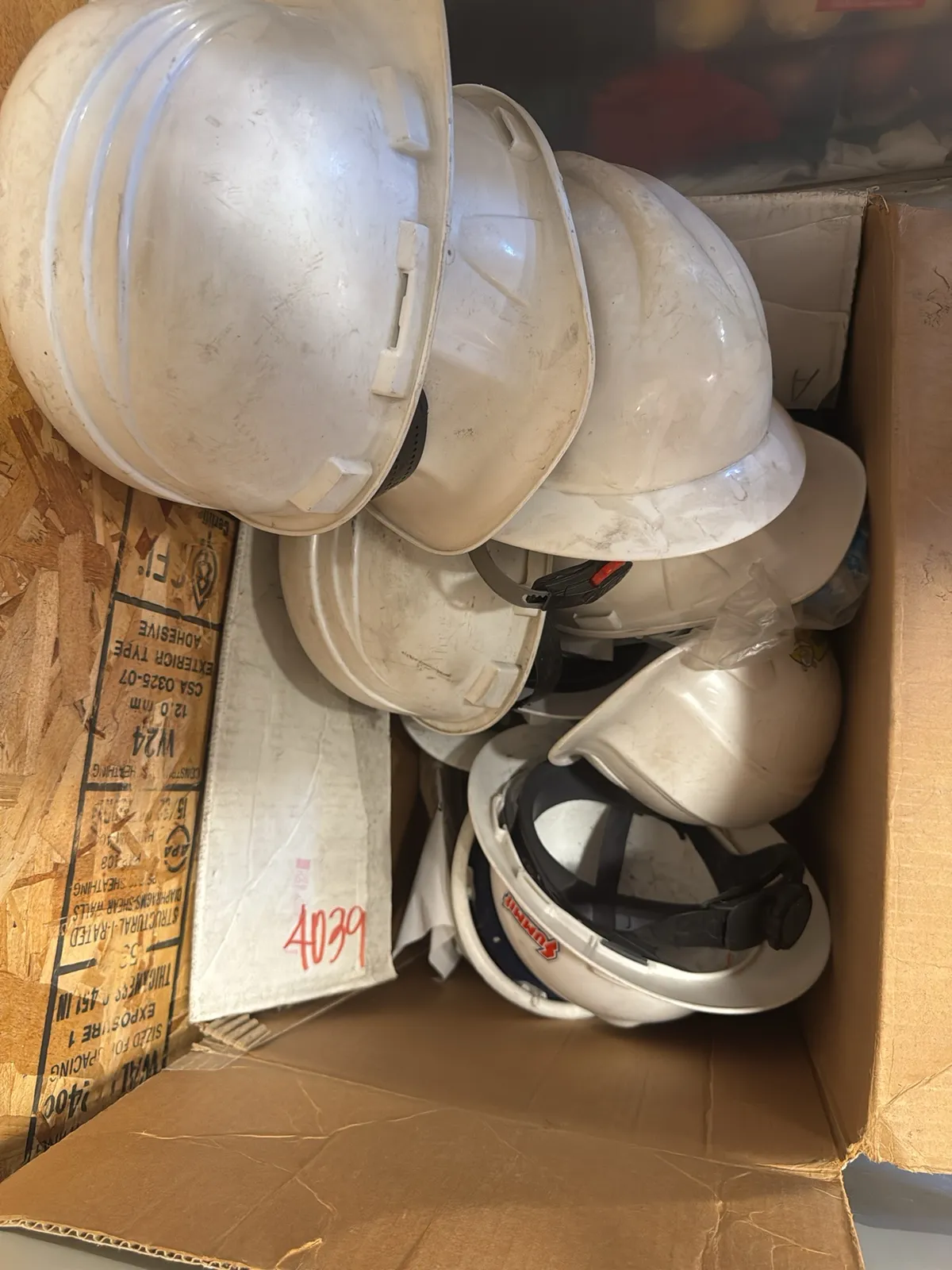 Bulk PPE Lot: Hardhats, First Aid Kits, Fire Extinguisher, photo 3 of 6