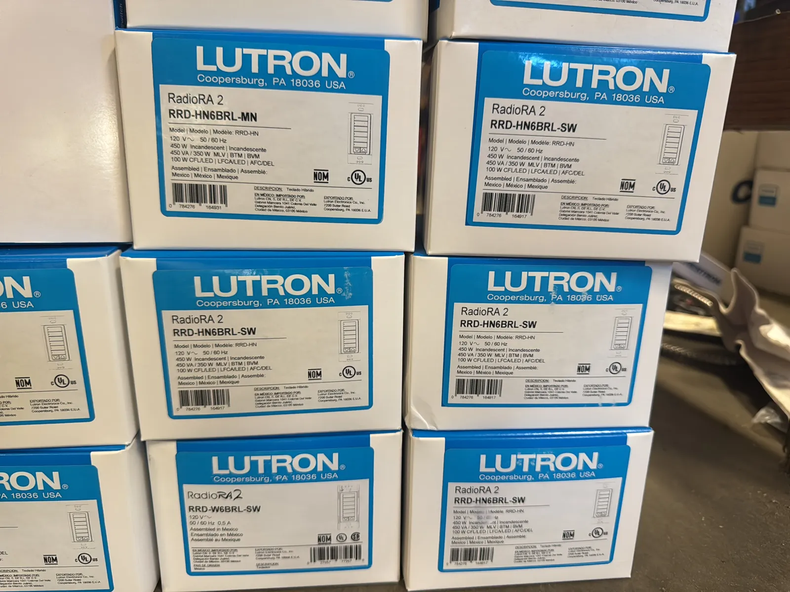 Bulk Lot: Lutron Radio RA2 System Accessories And Components, photo 4 of 11