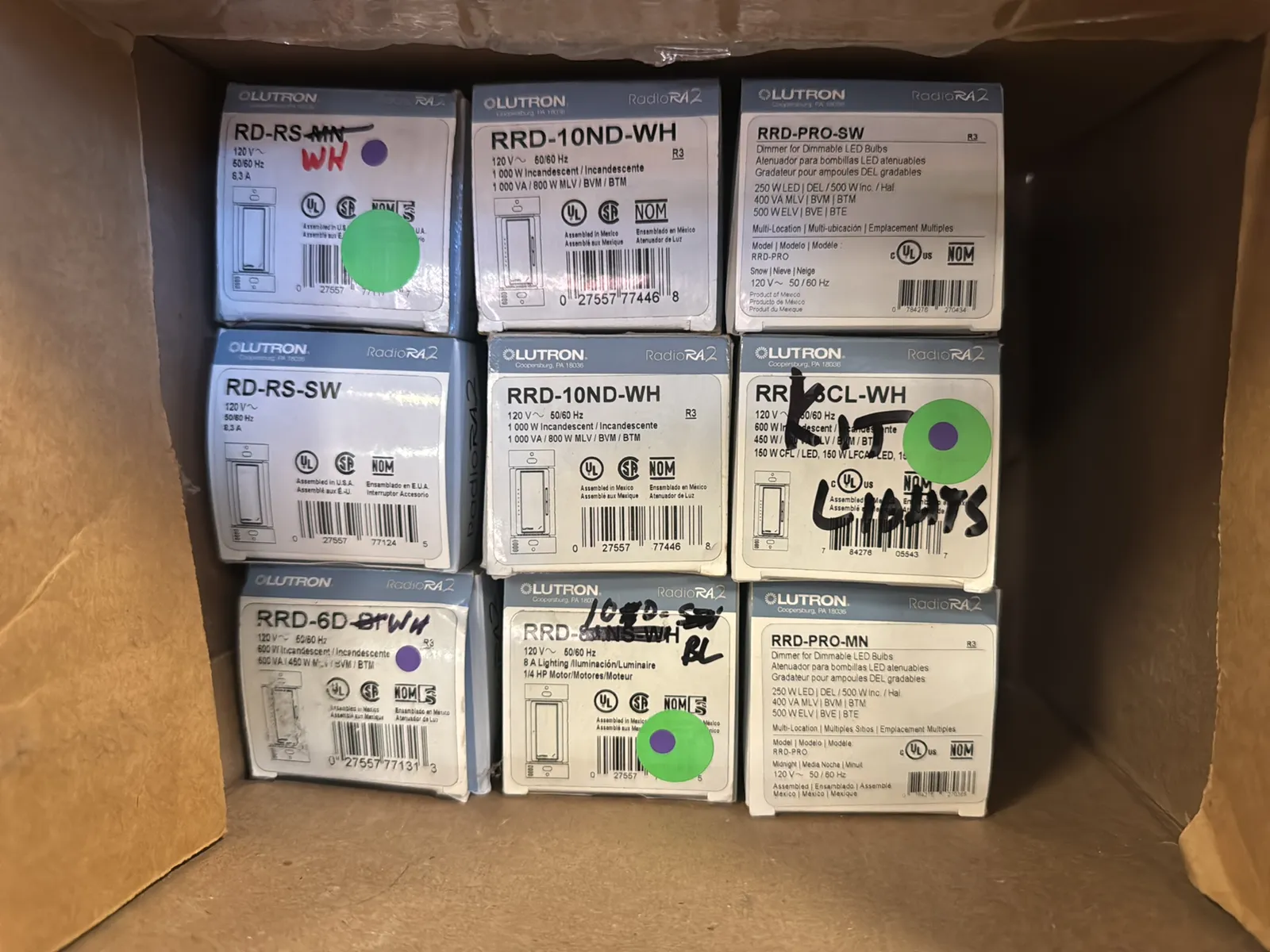Bulk Lot: Lutron Radio RA2 System Accessories And Components, photo 8 of 11