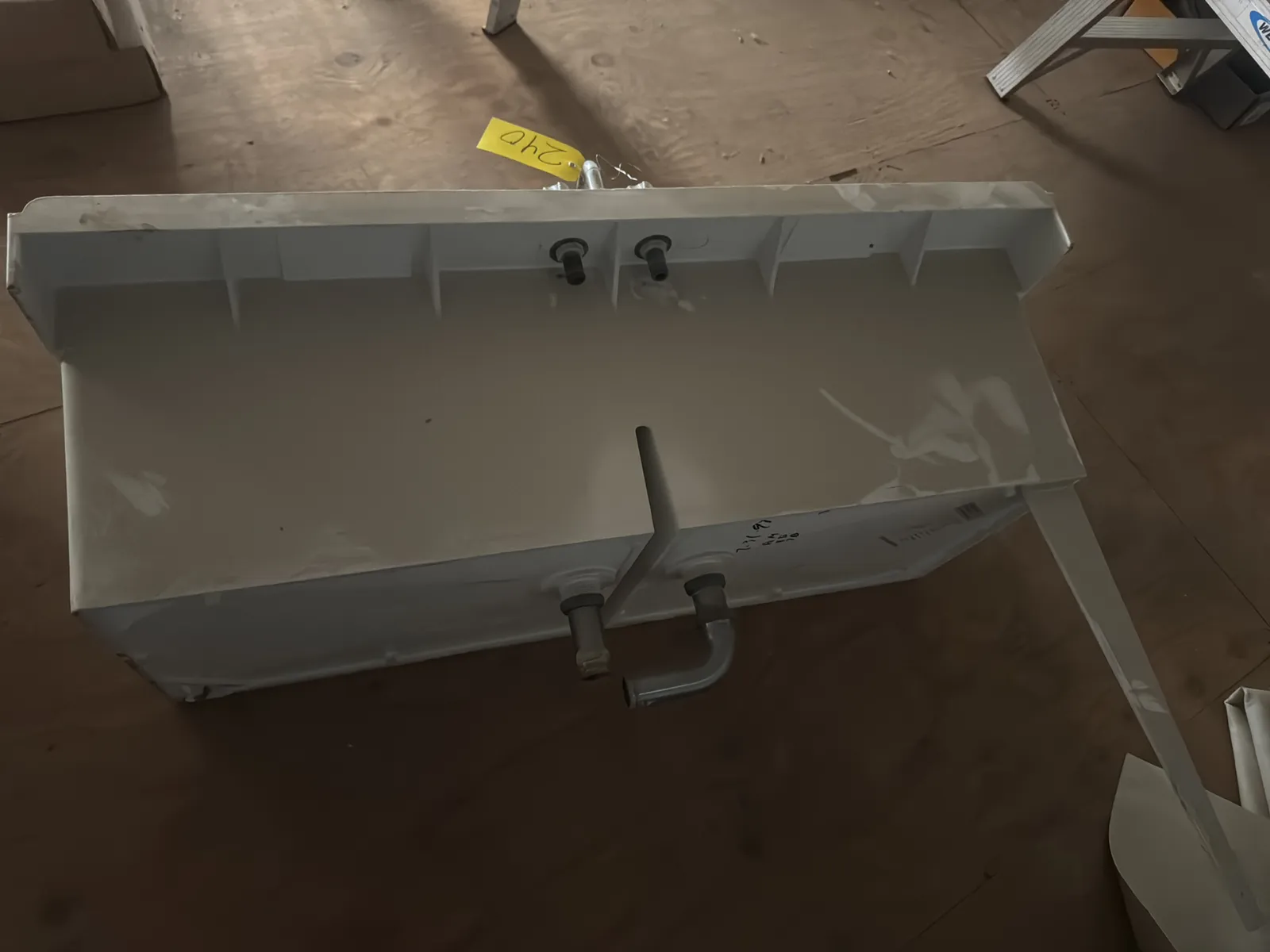 (2) Basin Floor Mount Utility Sink And Faucet, photo 5 of 7