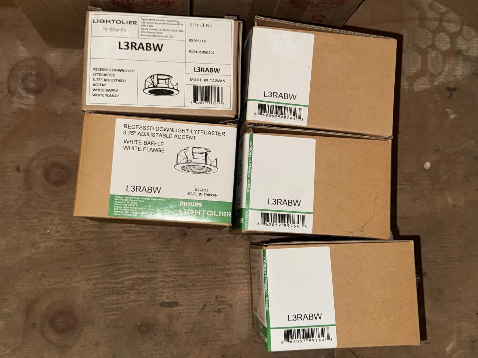 Bulk Lot: Assorted Recessed Lighting Fixtures, photo 6 of 9